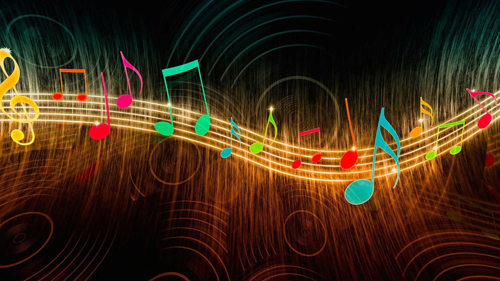 1920x1080 Colorful Music Notes Wallpaper - WallpaperSafari Â· Music Note clip art |  Clip Art | Pinterest | Clip art and Searching