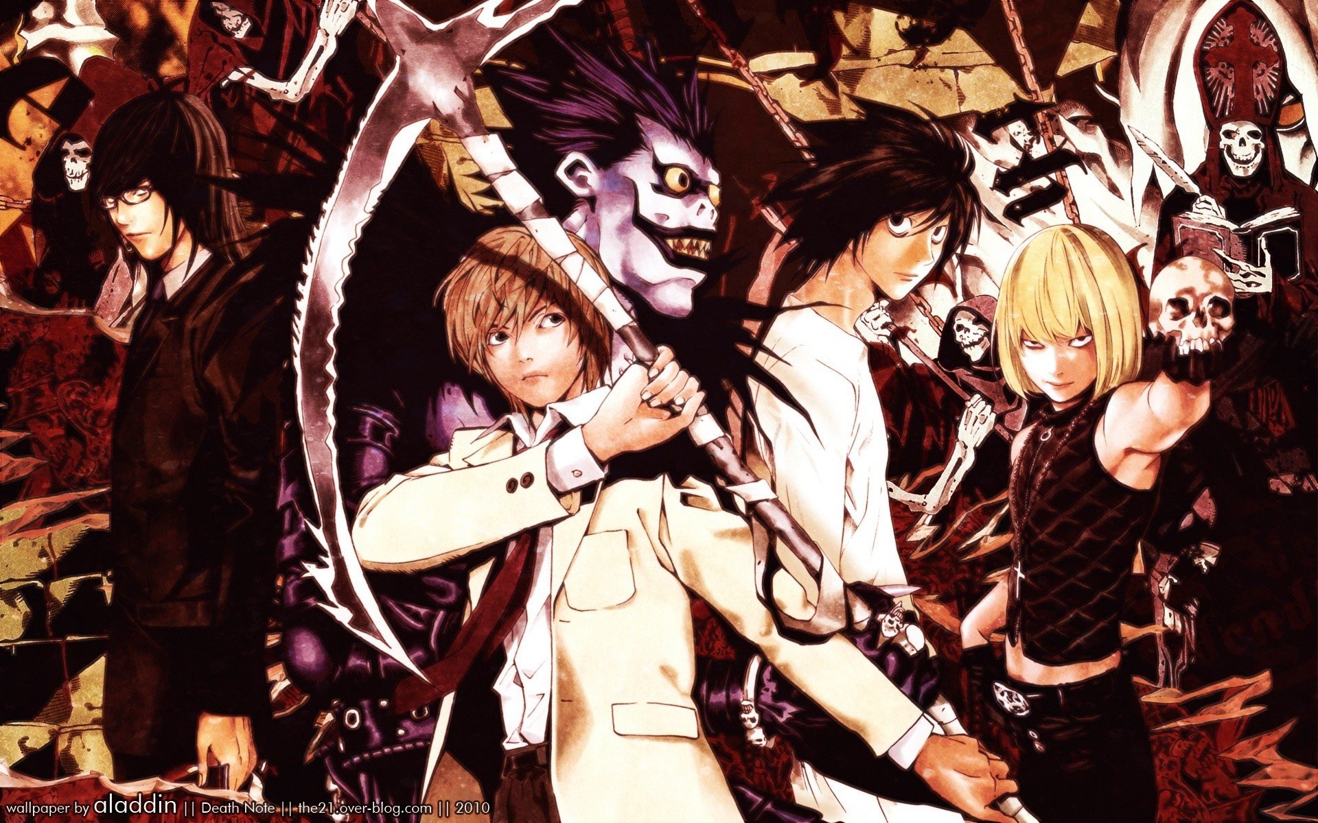Death Note Poster Wallpapers  Wallpaper Cave