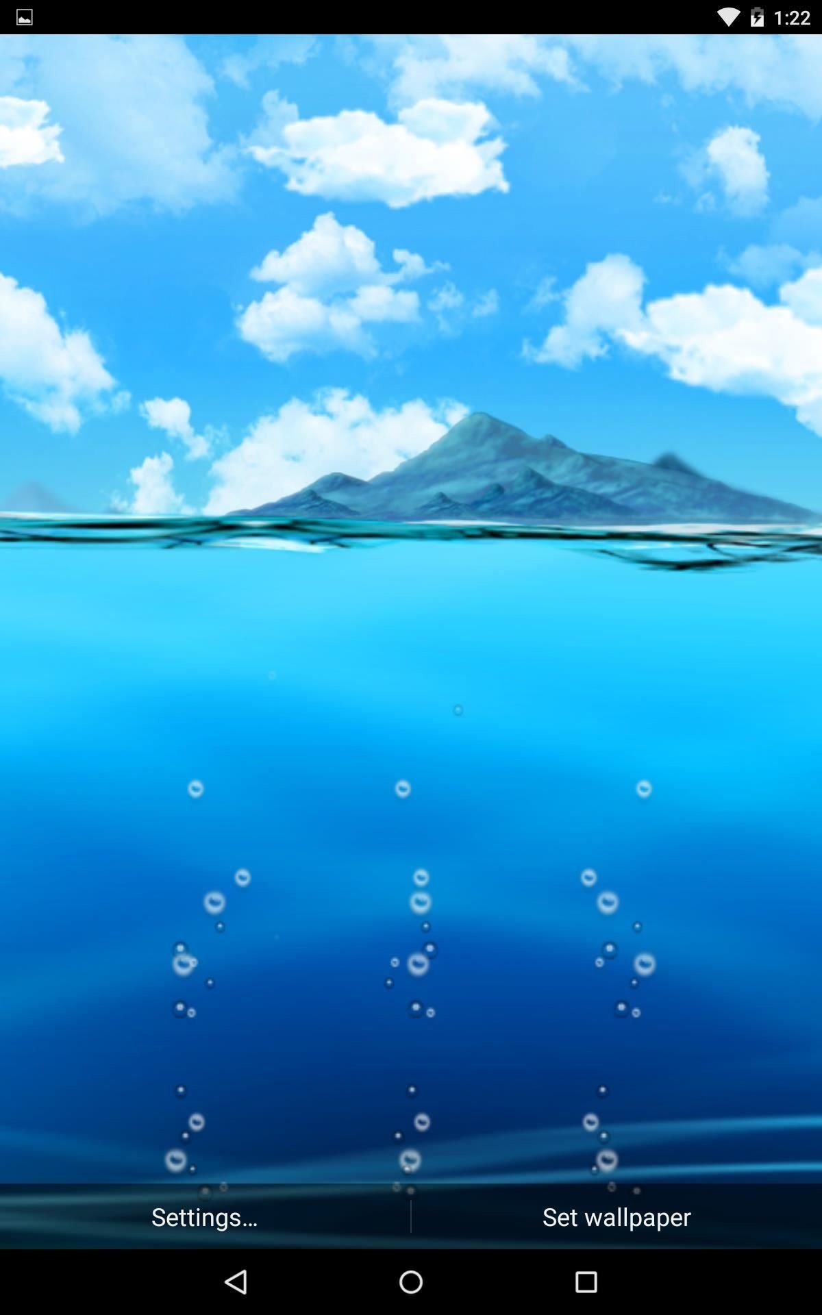 1200x1920 Also included in this menu is a previous ASUS live wallpaper called ASUS  LiveWater, which includes various water animations and the ability to set  your own ...