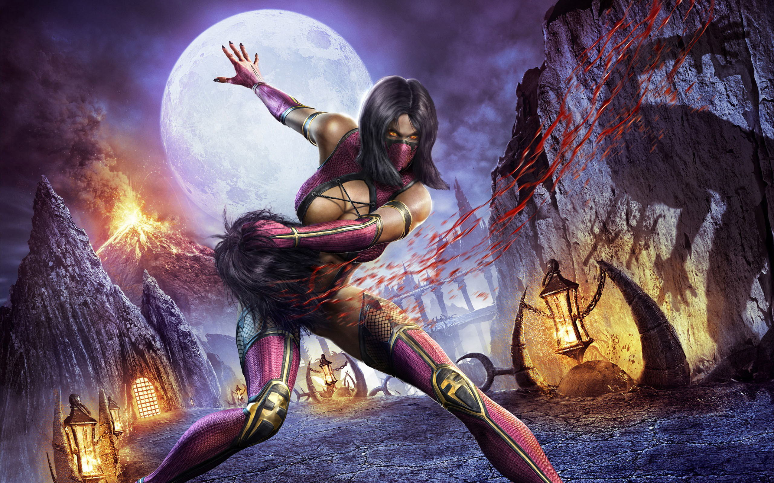 2560x1600 Free New Mortal Kombat X Mileena HD Wallpaper because theDesktop Background  Image for yourportable computer,