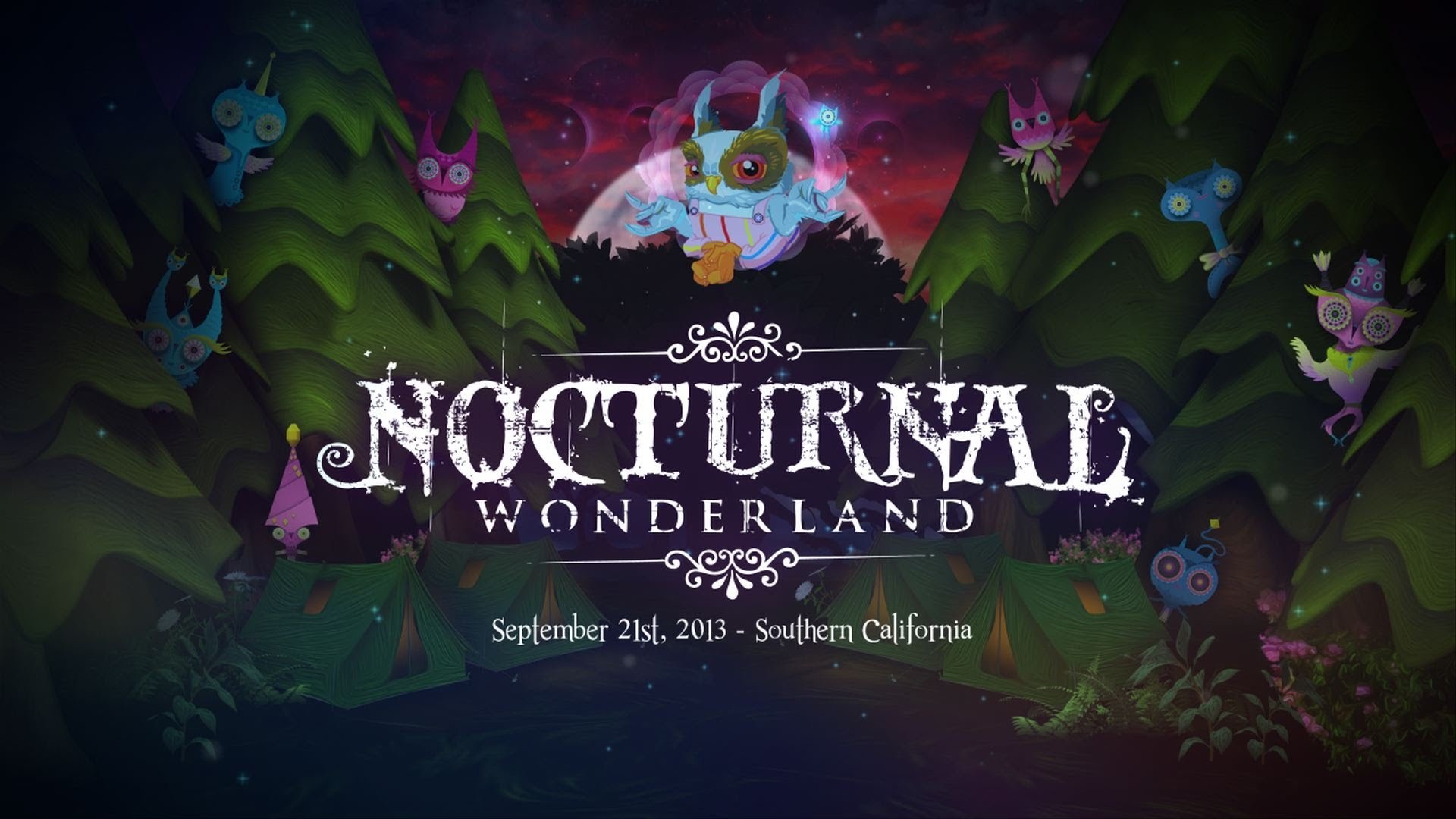 1920x1080 Nocturnal Wonderland 2013 Official Trailer - YouTube Magic Eye Wallpaper