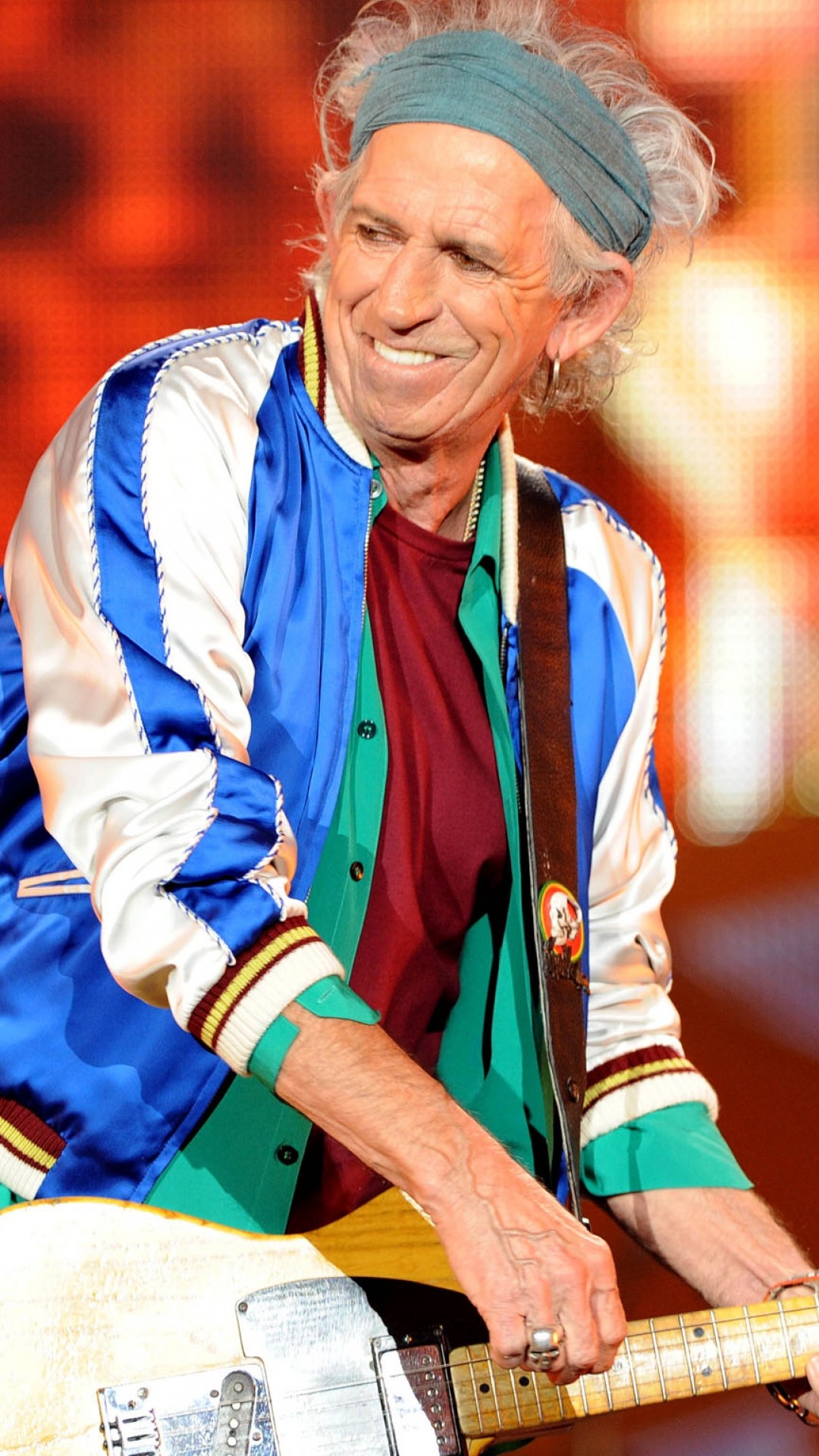 1080x1920  Wallpaper keith richards, the rolling stones, guitarist