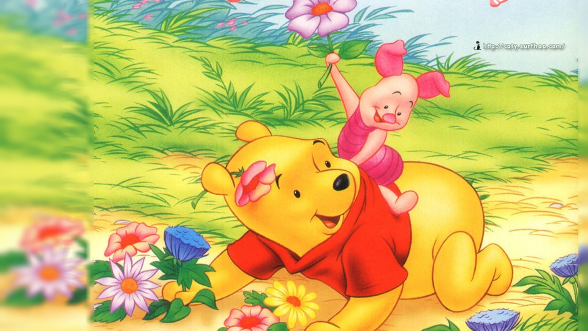 1920x1080 Cartoon - Winnie The Pooh Wallpaper