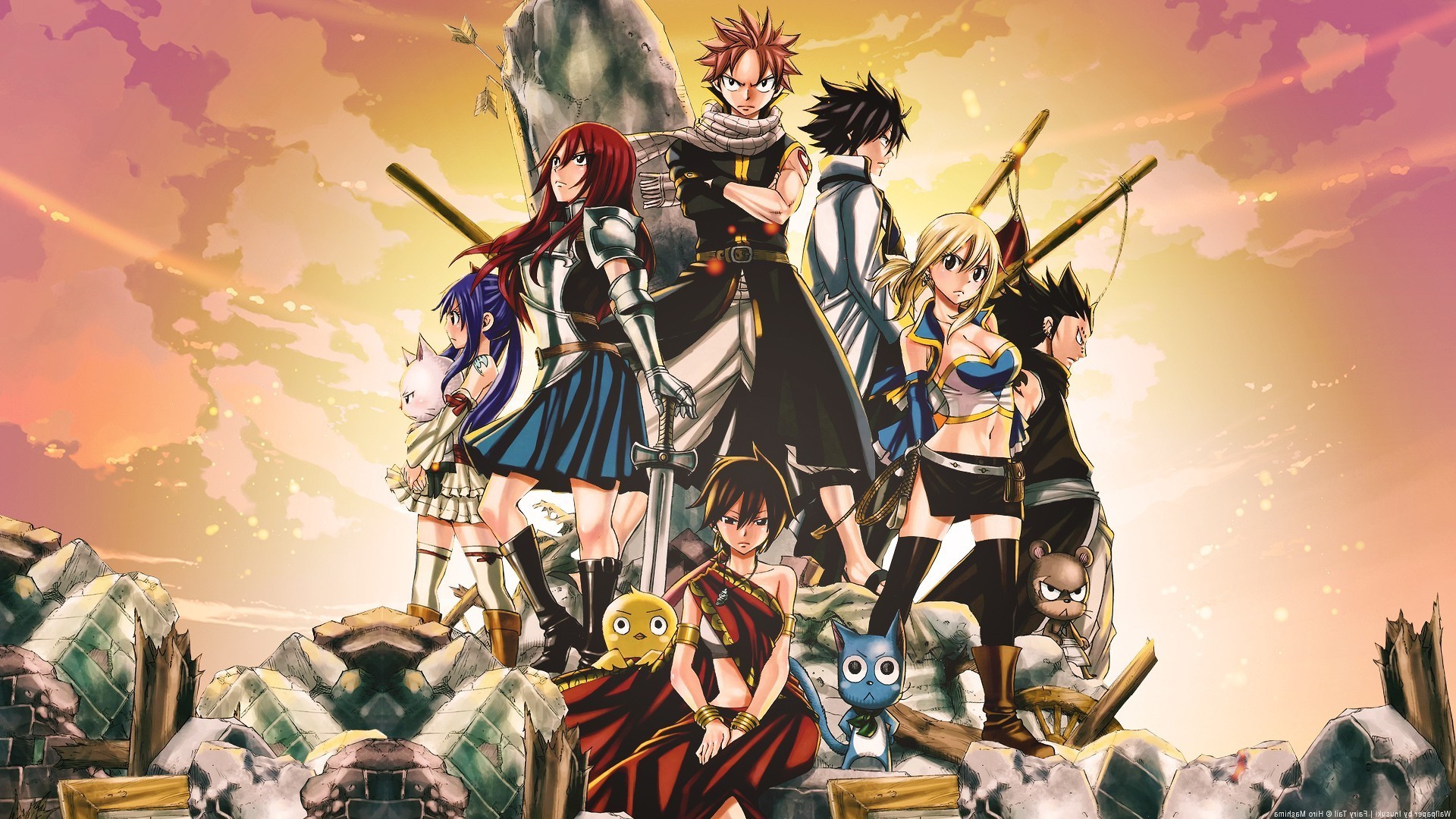 Fairy Tail Wallpapers - Top Free Fairy Tail Backgrounds - WallpaperAccess