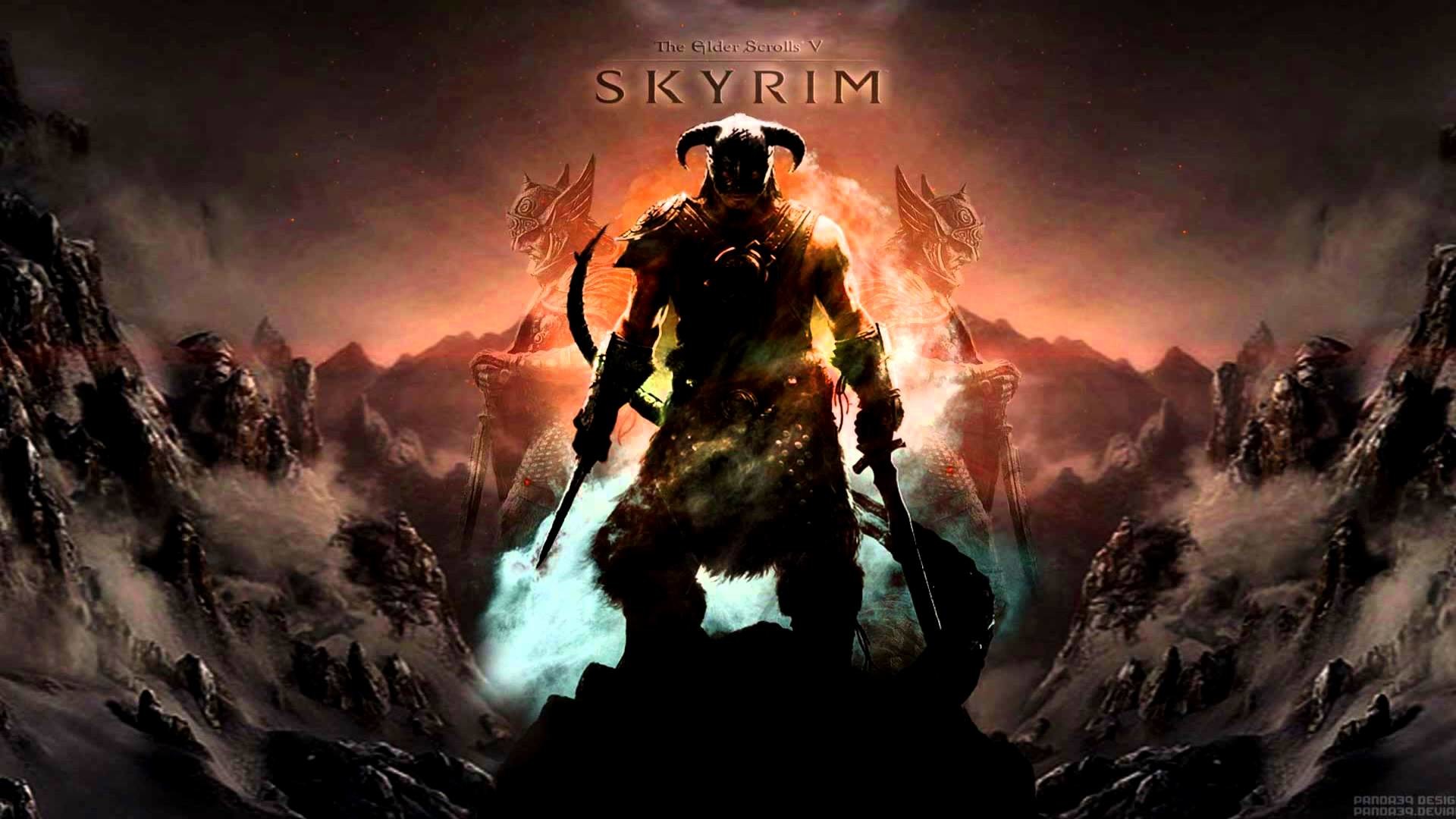 1920x1080 The Elder Scrolls V: Skyrim - Dragonborn (Main Theme) {Dual-Layer Remix} [1080p  HD] - YouTube