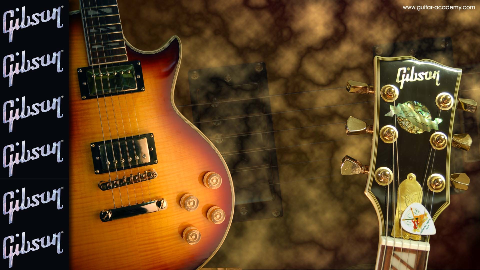 1920x1080 Guitar wallpaper, Gibson Les Paul supreme guitar