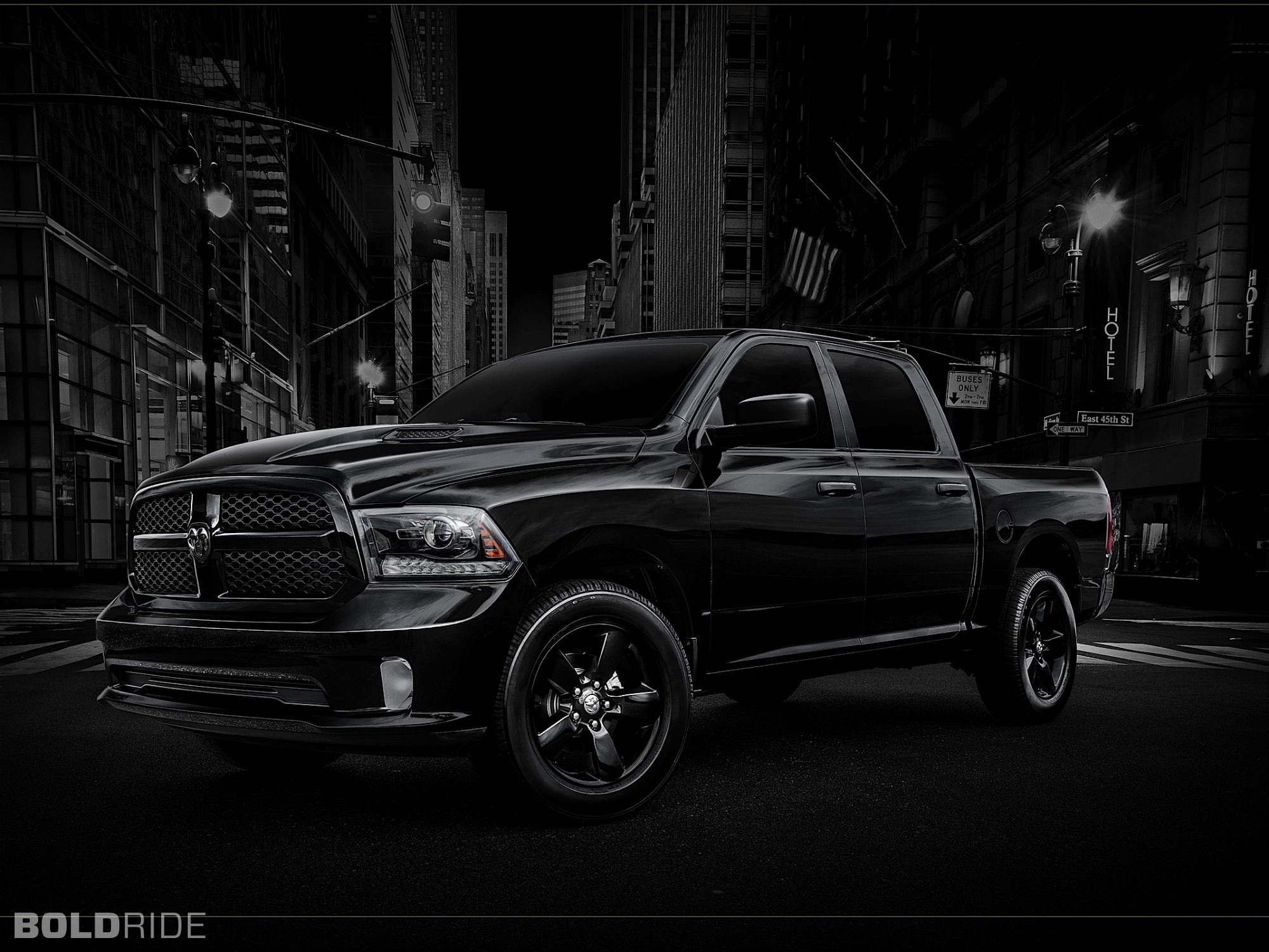 2000x1500 Black Dodge Ram 1500 Full HD Wallpaper and Background |  .