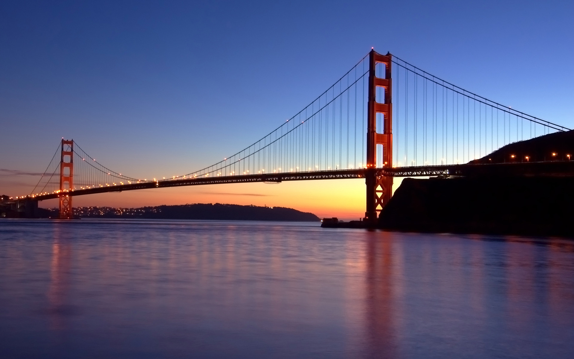 1920x1200 Golden Gate Bridge Widescreen Wallpaper 
