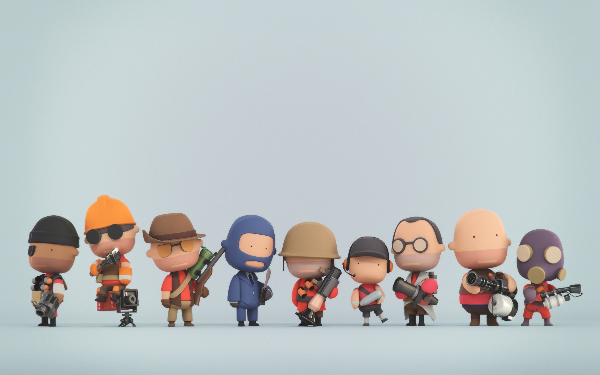 1920x1200 minimalism, Video Games, Team Fortress 2 Wallpapers HD / Desktop and Mobile  Backgrounds