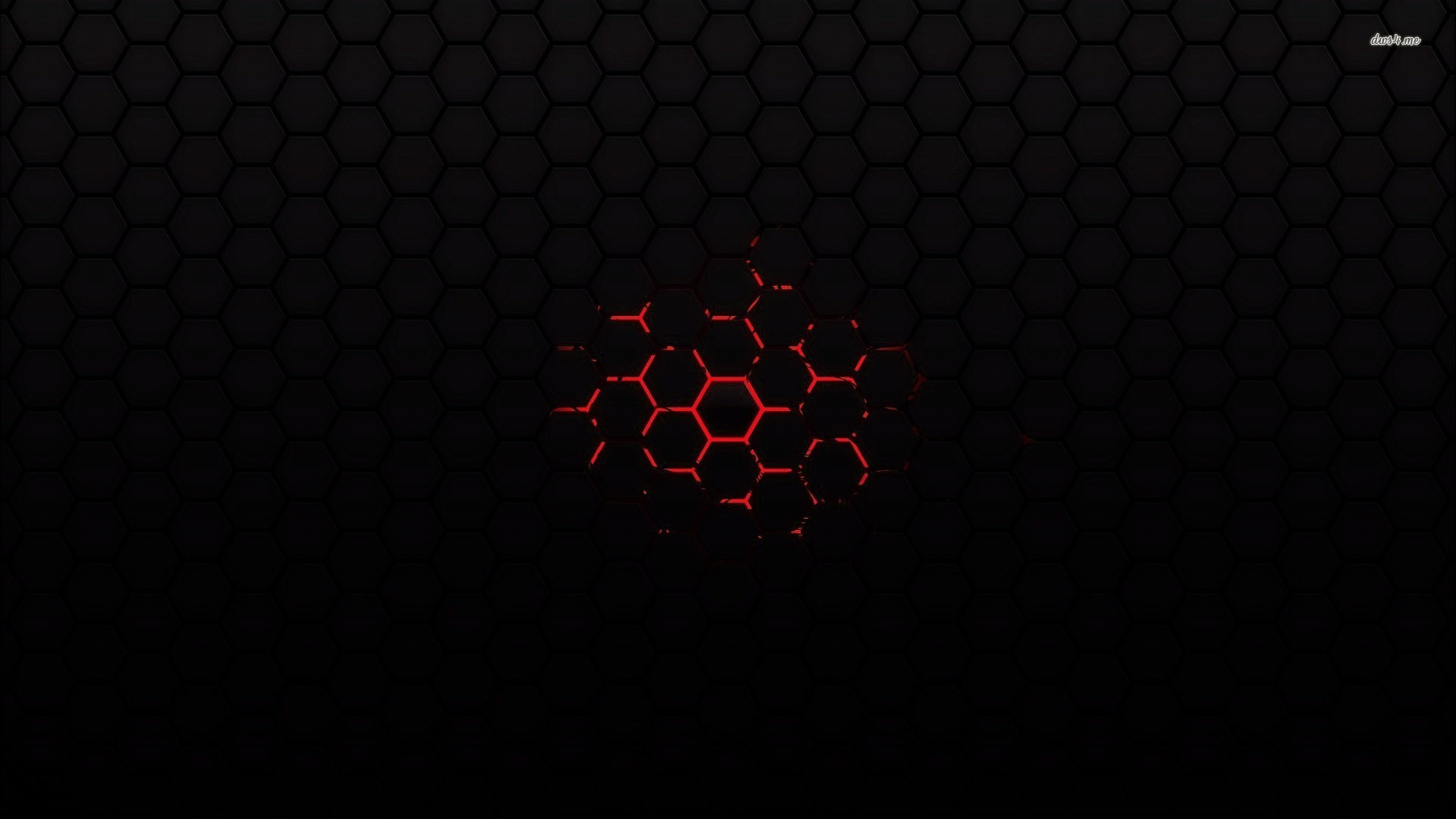 1920x1080 Red On Black Abstract Wallpaper - Wallpapers Magz