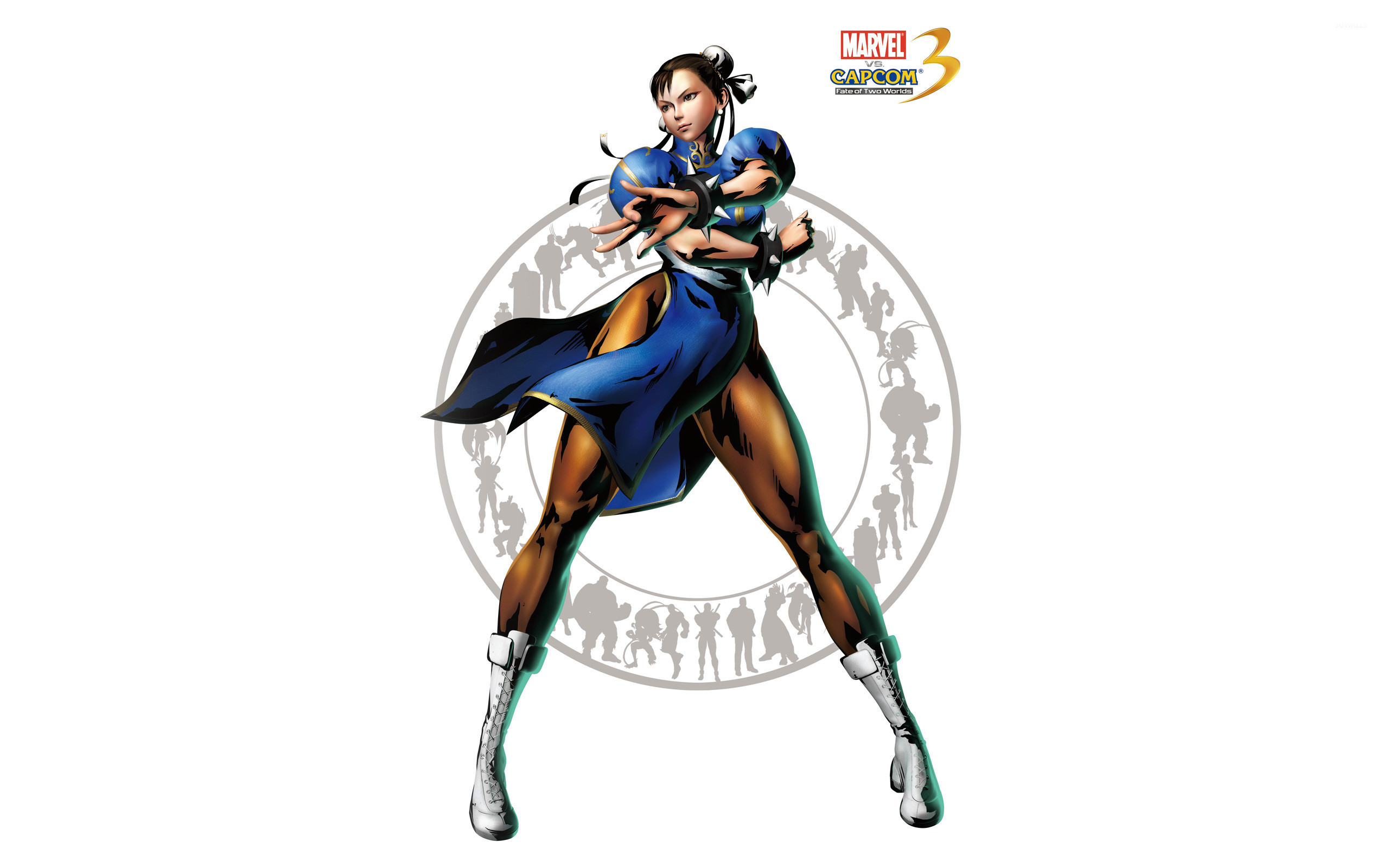 2560x1600 Capcom 3 - Chun-Li wallpaper