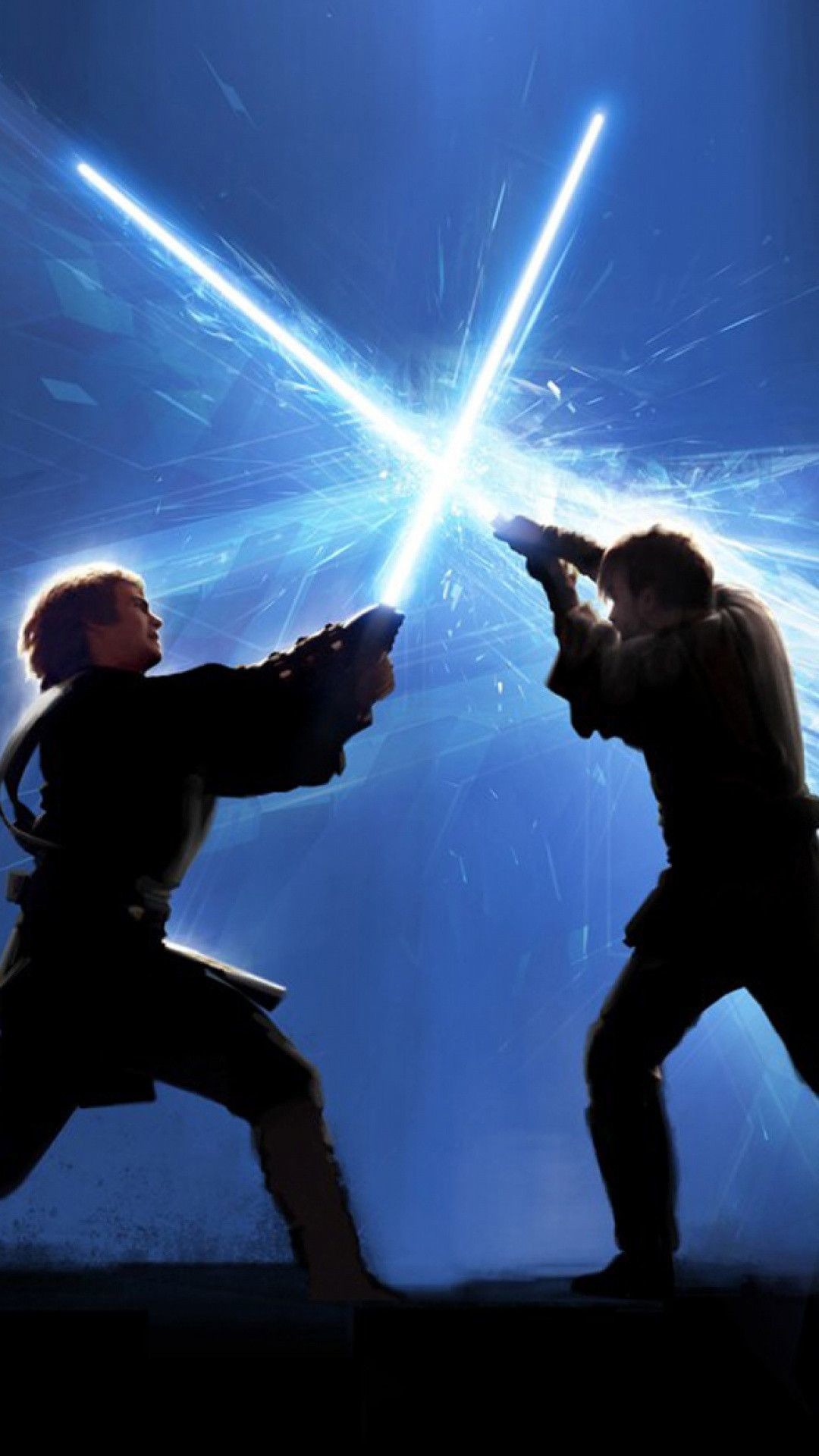 1080x1920 Anakin vs Obi-Wan: battle of the heroes - Star Wars Episode III: Revenge of  the Sith