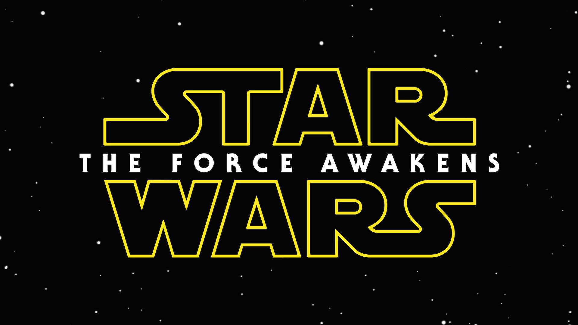 1920x1080 Star Wars 7: The Force Awakens Logo  wallpaper