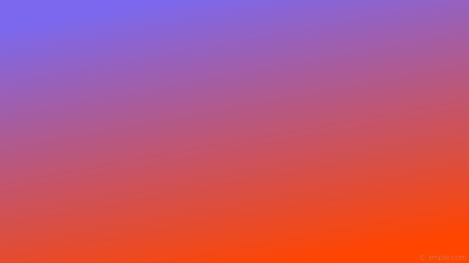 1920x1080 wallpaper orange purple gradient linear medium slate blue orangered #7b68ee  #ff4500 120Â°