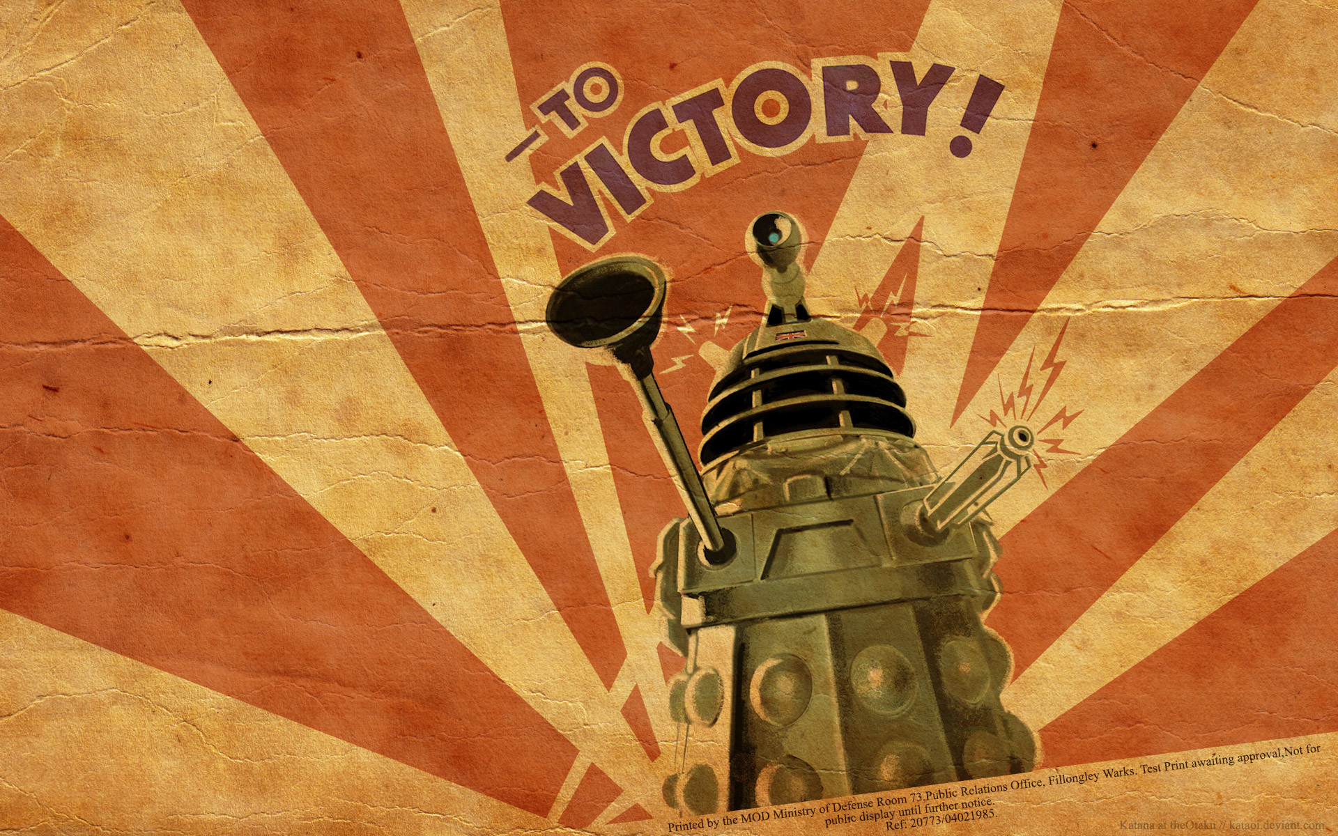 1920x1200 Dalek Propaganda wallpaper