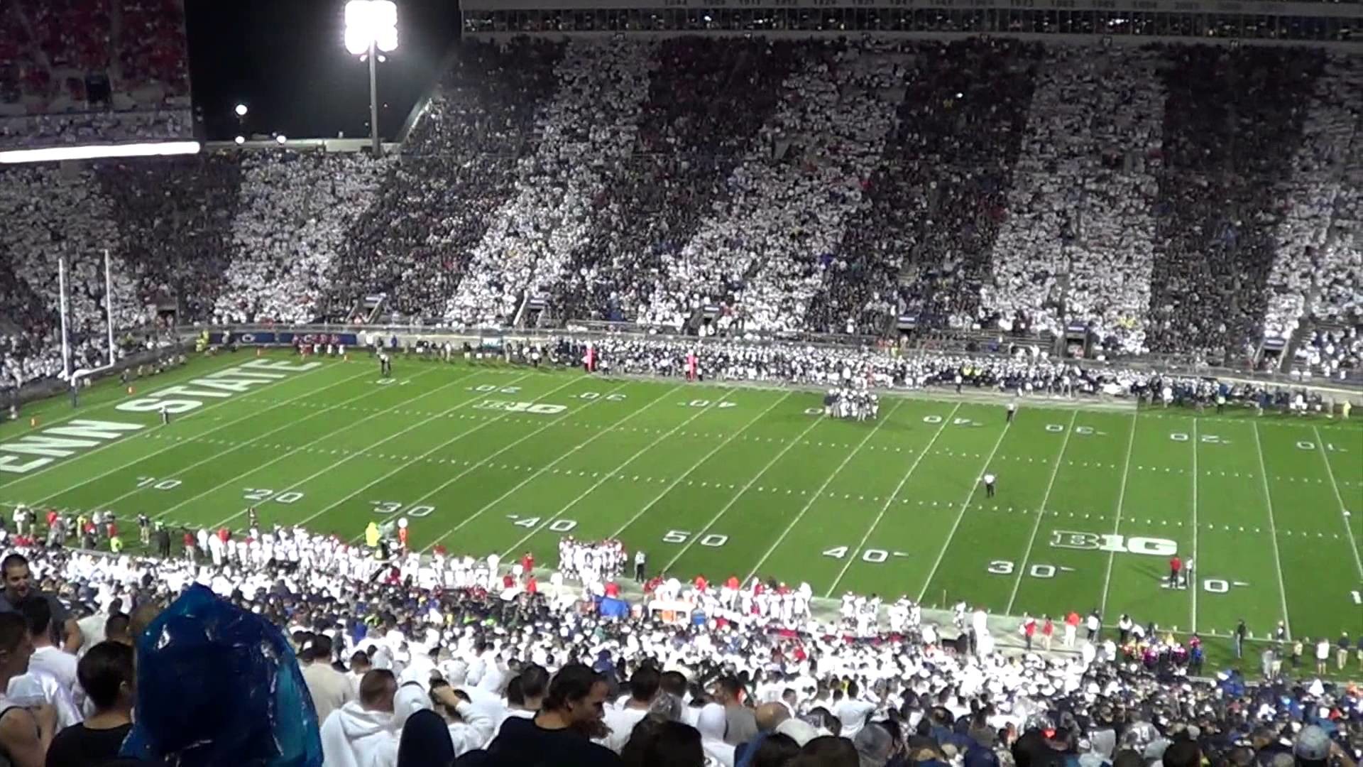 1920x1080 Penn State Student Section singing Living on a Prayer.