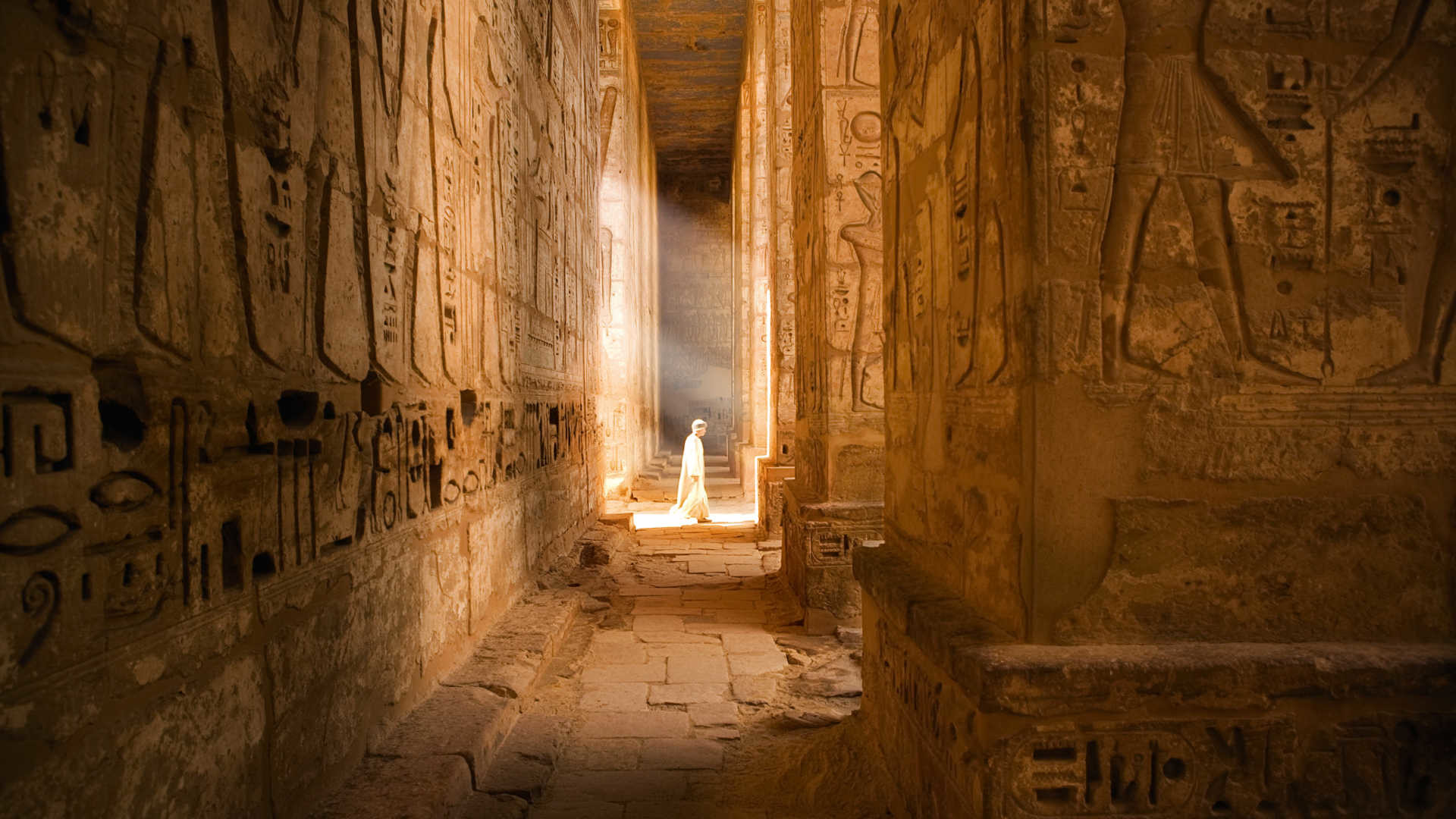 1920x1080 Ancient Egyptian temple in Luxor. Images Video Map