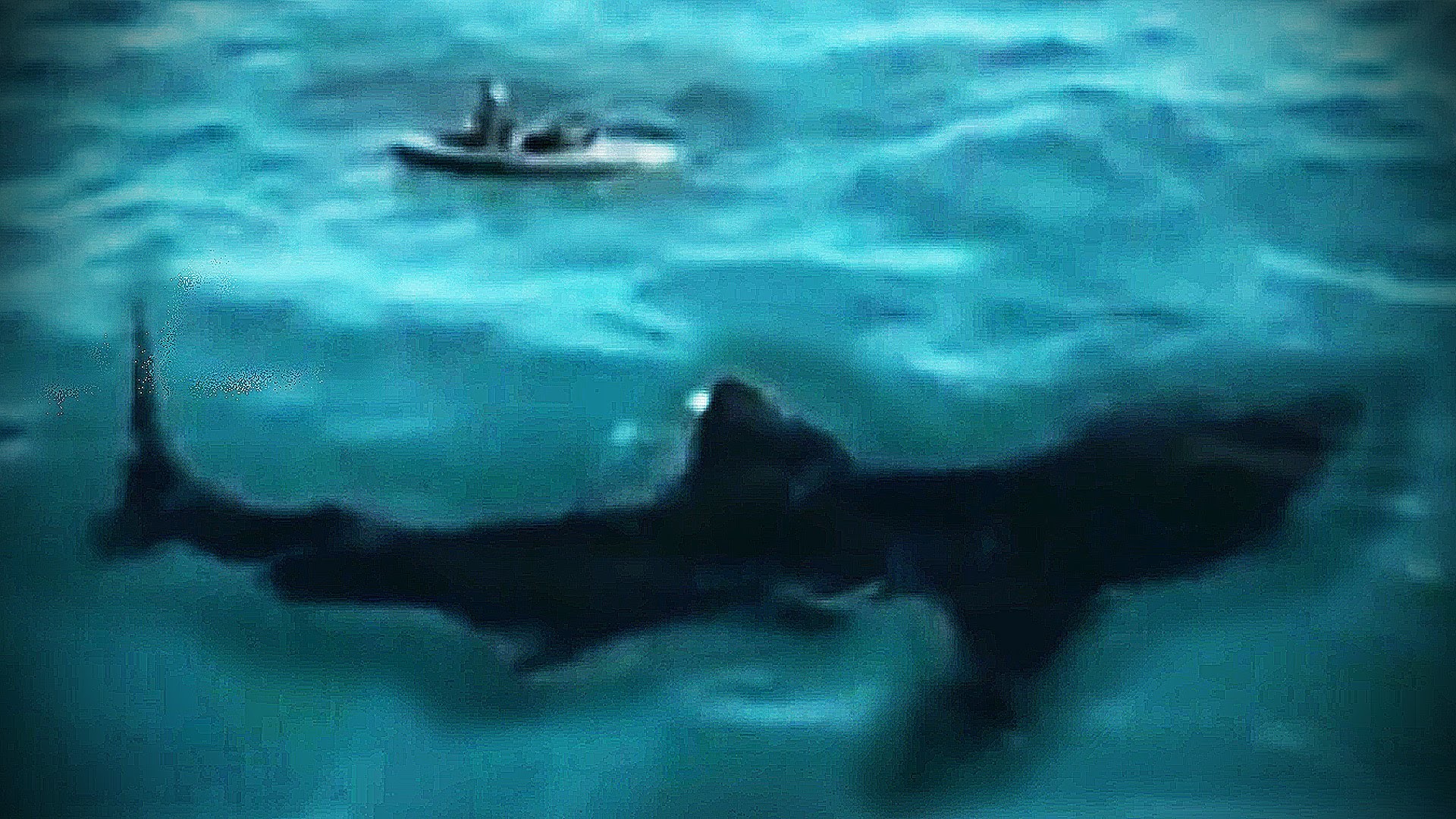 1920x1080 The Megalodon Shark Caught on Tape - 42ft Shark Approaches Scared Kayaker