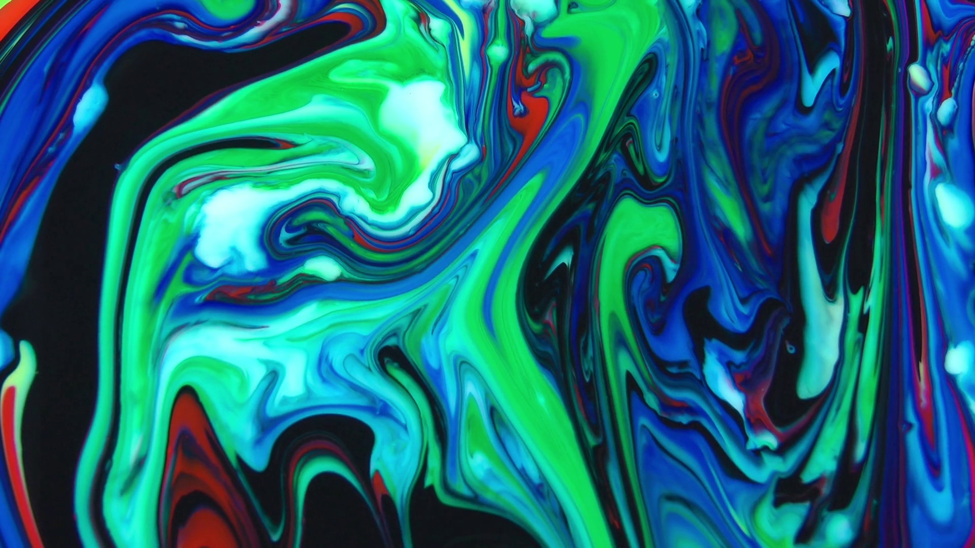 1920x1080 Abstract Wallpaper Colorful Texture Bright Color Marble Turning Swirl  Chemical Reaction Stock Video Footage - Storyblocks Video