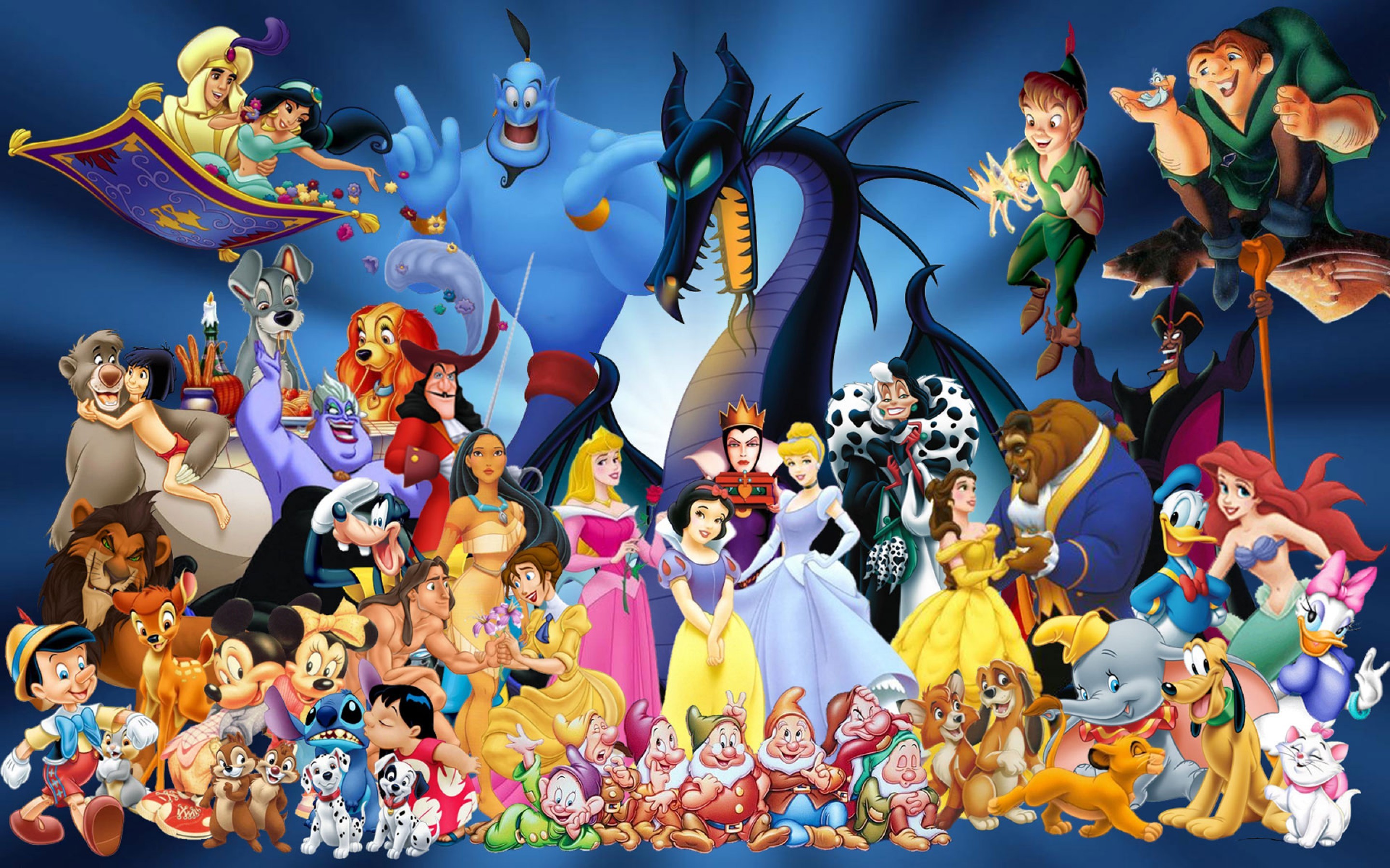 2880x1800 Disney Cartoon Characters Desktop Background. Download  ...