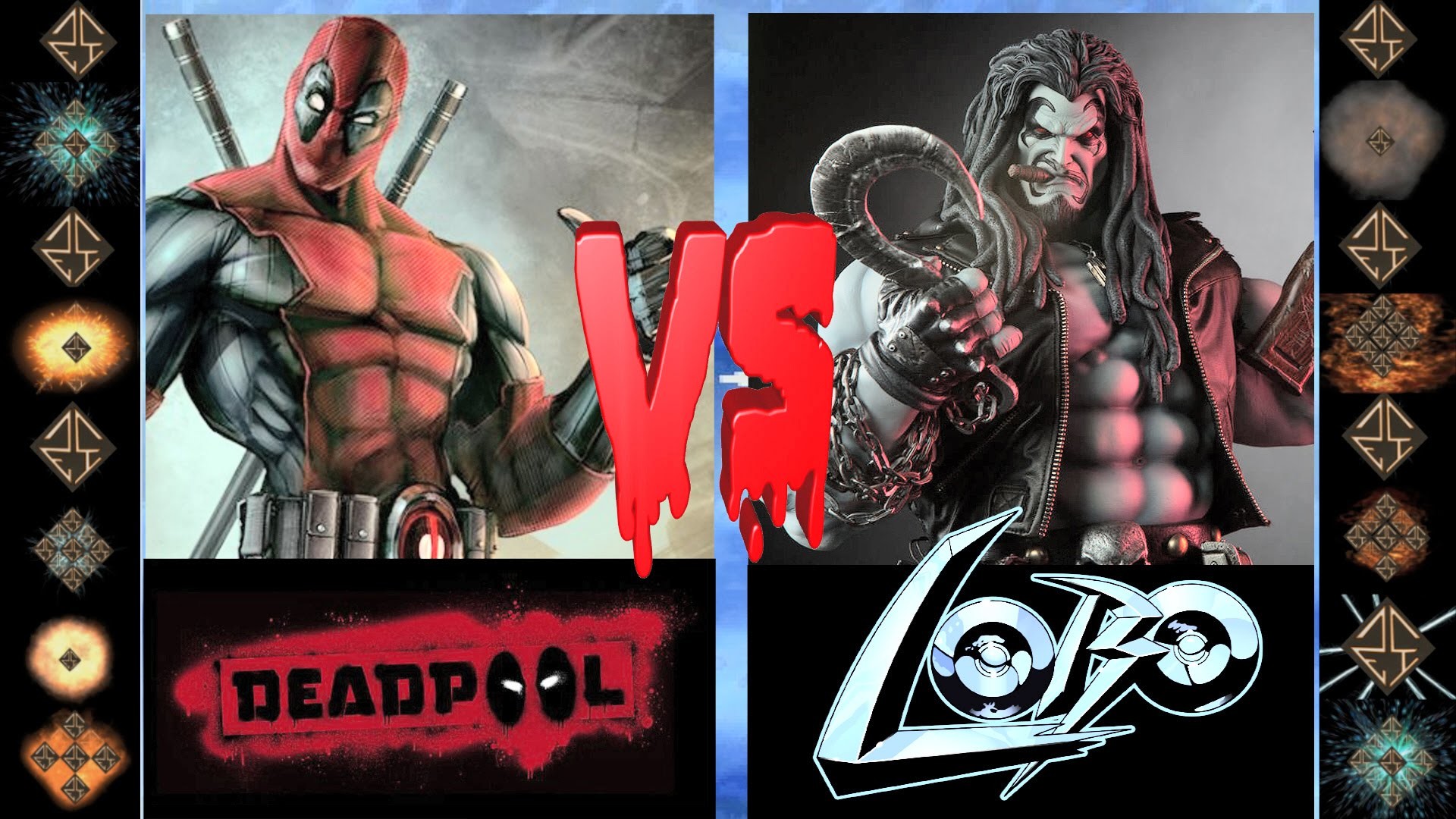 1920x1080 Deadpool (Marvel Comics) vs Lobo (DC Comics) - Ultimate Mugen Fight 2016