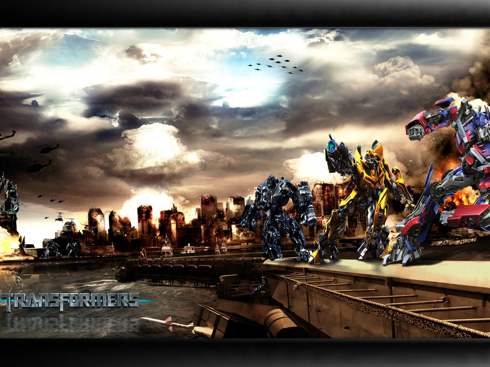 1920x1440 Transformers Autobot Vs Decepticons Wallpaper Transformers 2 Movies  Wallpapers