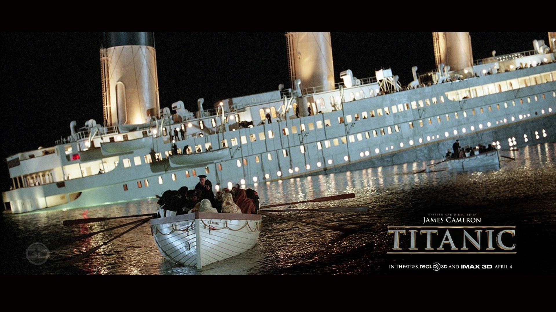 1920x1080 Titanic 3D wallpaper