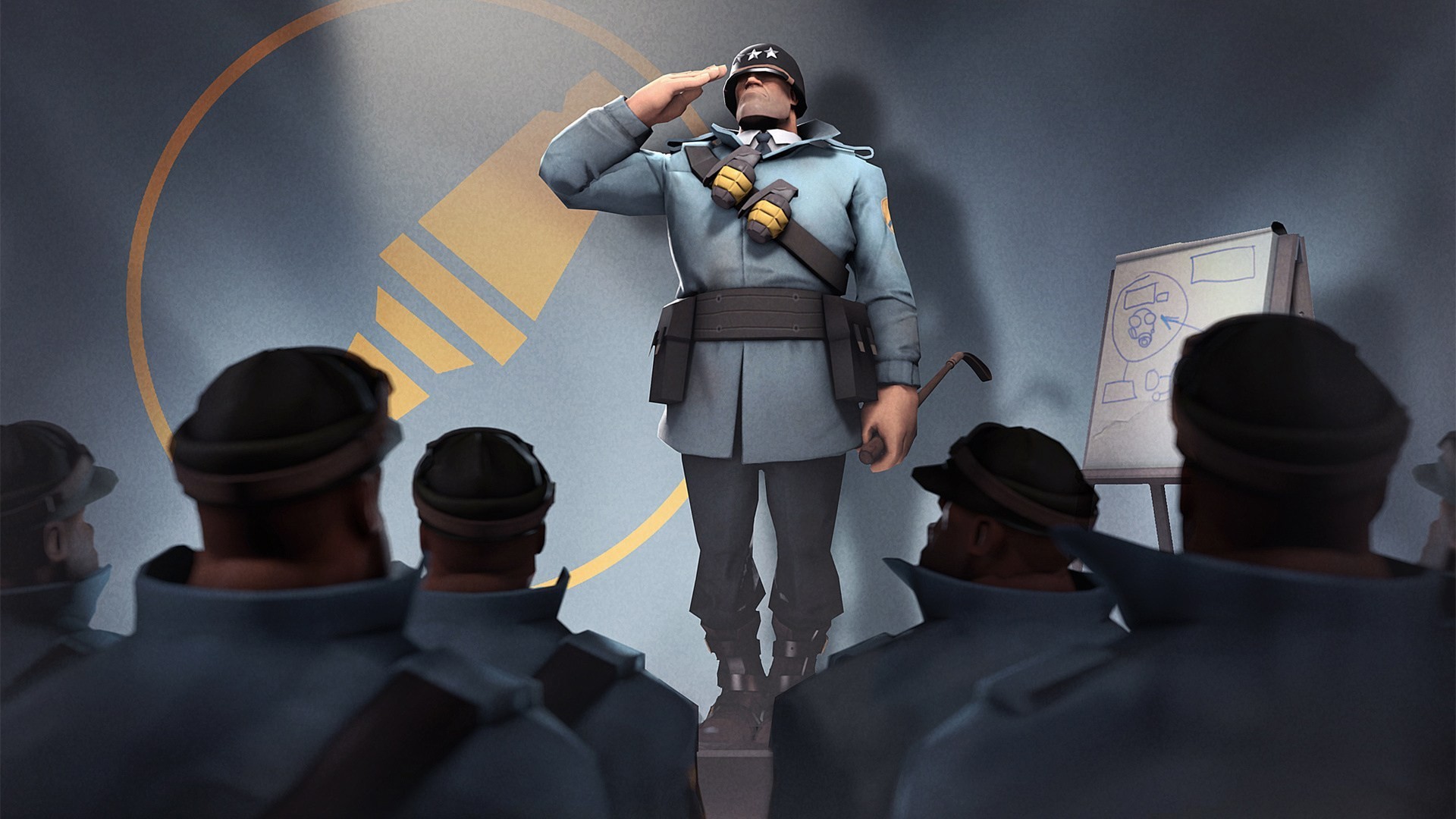 1920x1080 Team Fortress 2 Soldier 1080p HD Wallpaper Background