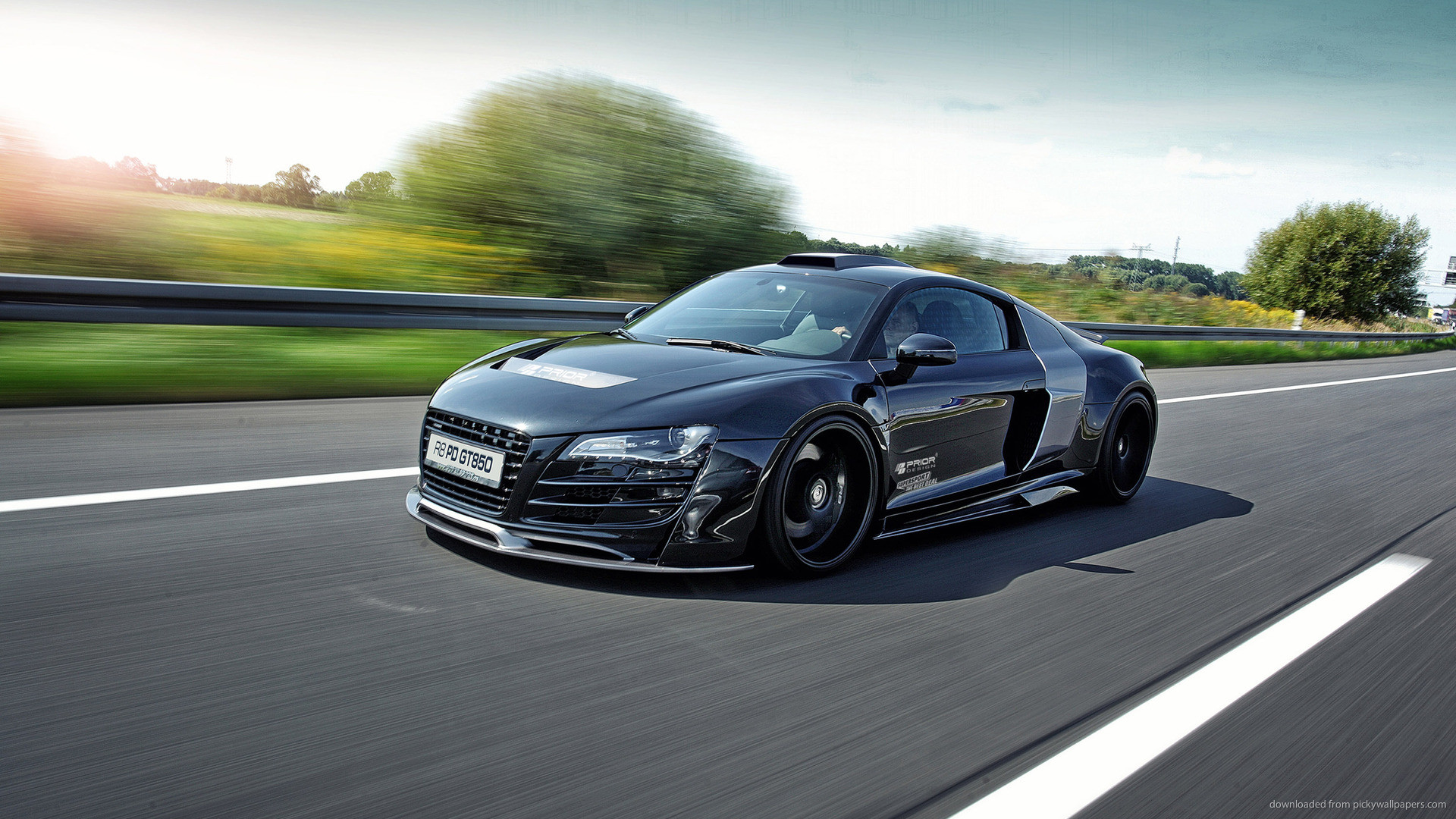 1920x1080 Prior-Design Audi R8 PD GT850 Rolling for 
