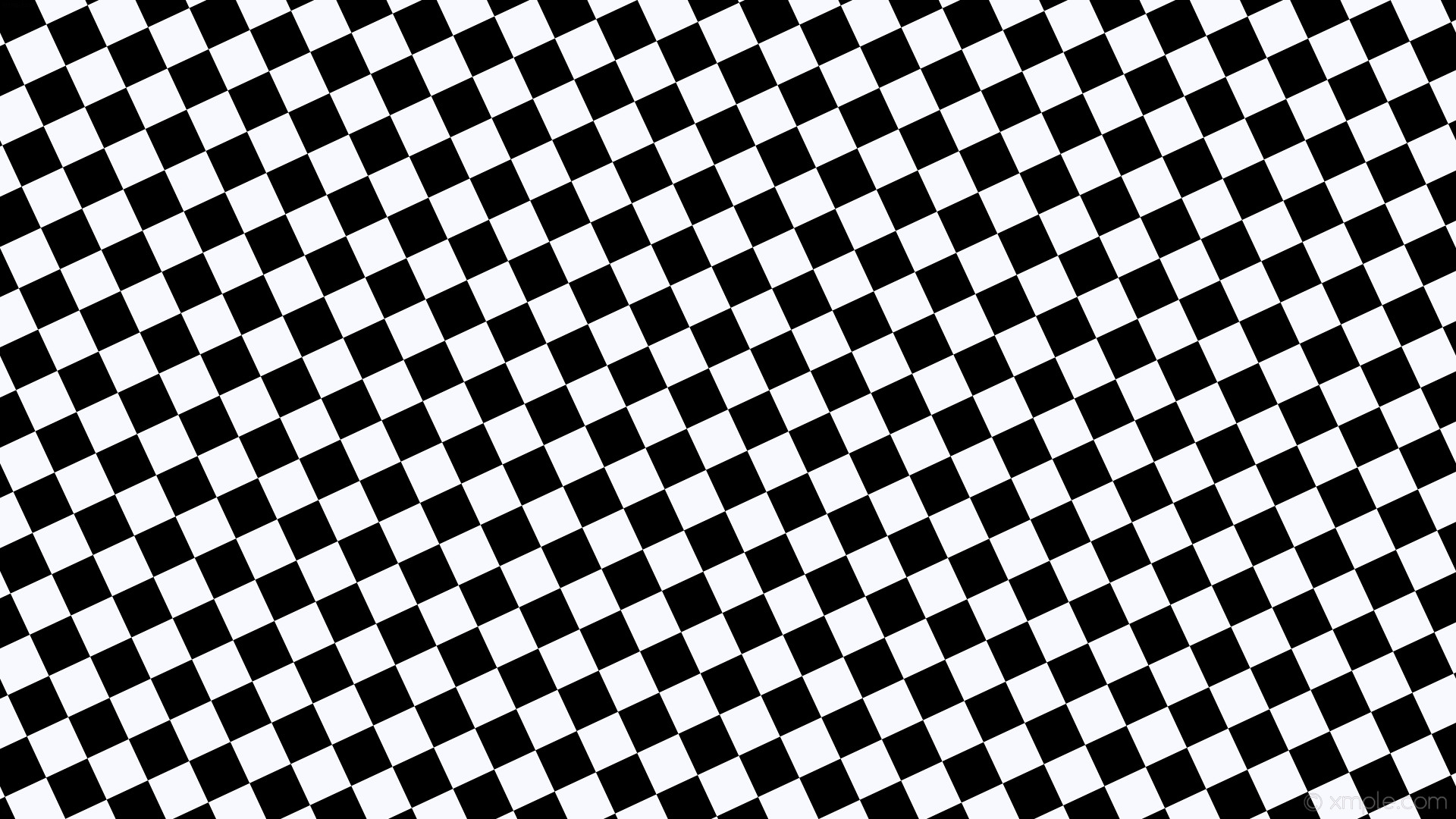 1920x1080 wallpaper black white checkered squares ghost white #000000 #f8f8ff  diagonal 25Â° 60px