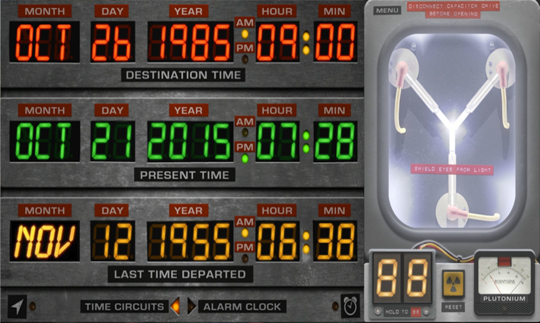 2045x1223 My Back to the Future Imid Infotainment Wallpaper ...