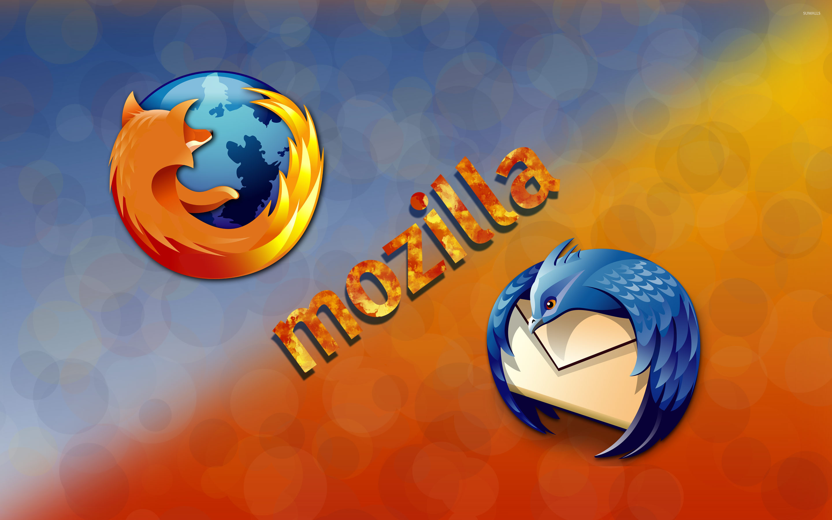 2880x1800 Firefox and Thunderbird wallpaper  jpg