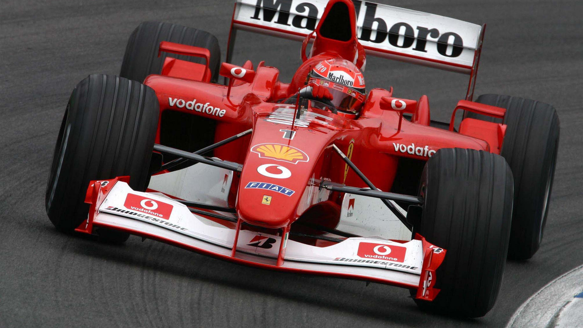 1920x1080 Michael Schumacher, Ferrari F2002 ...