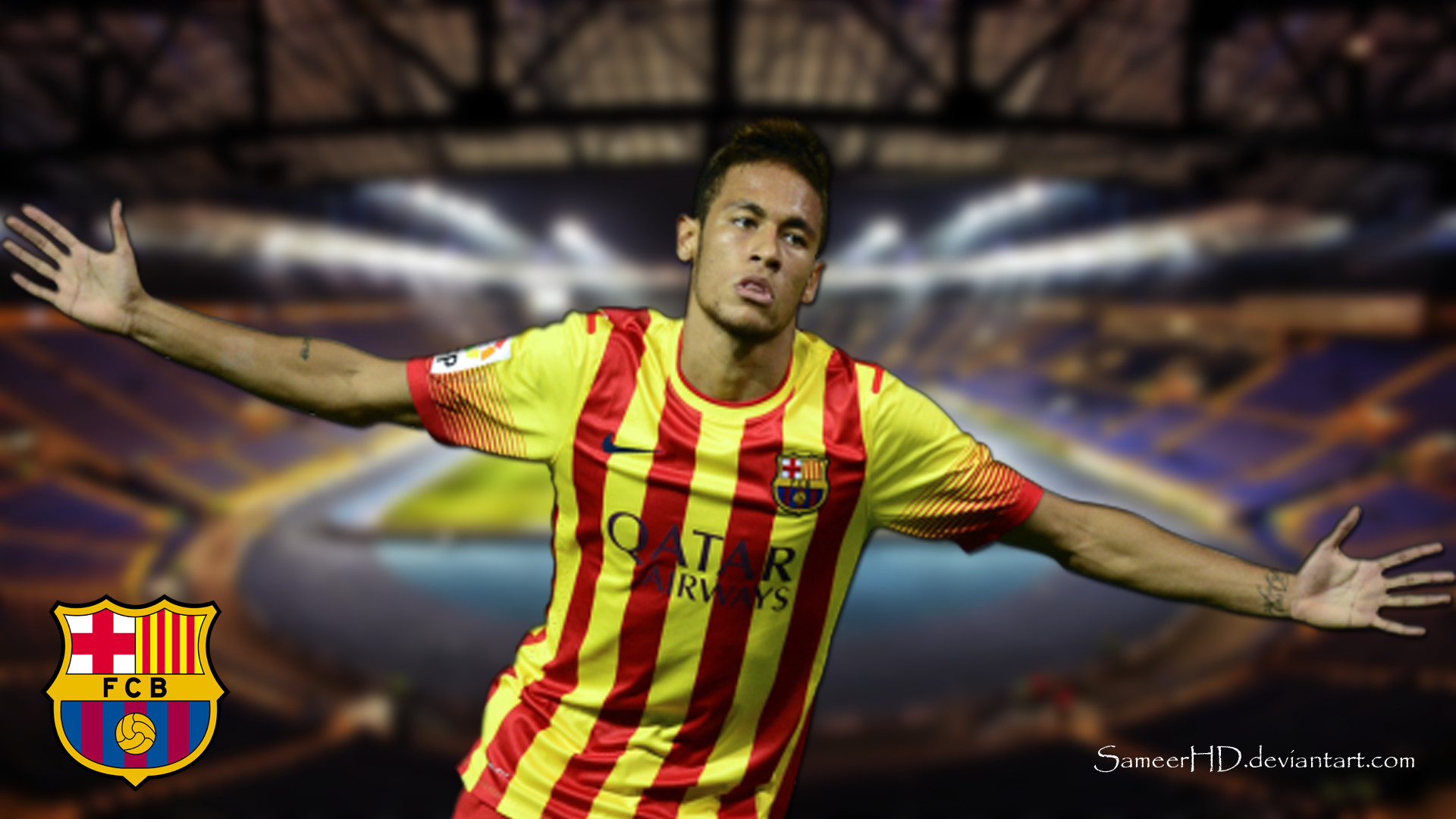 1920x1080 pardocomics 1 0 FC Barcelona Neymar Jr Wallpaper by SameerHD