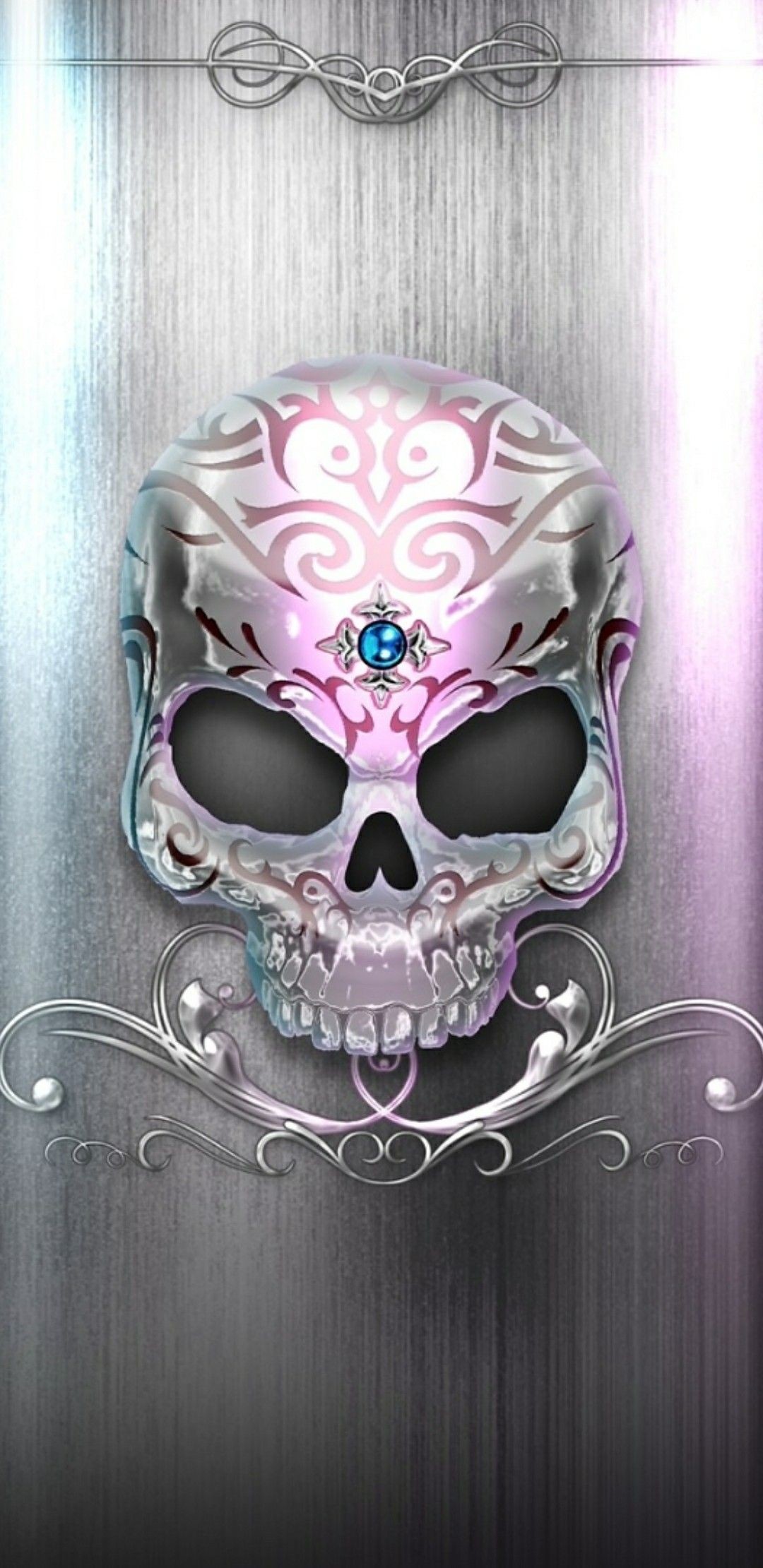 1080x2220 Skull Tattoos, Virgo Tattoos, Sugar Skull Artwork, Sugar Skull Drawings, Sugar  Skull