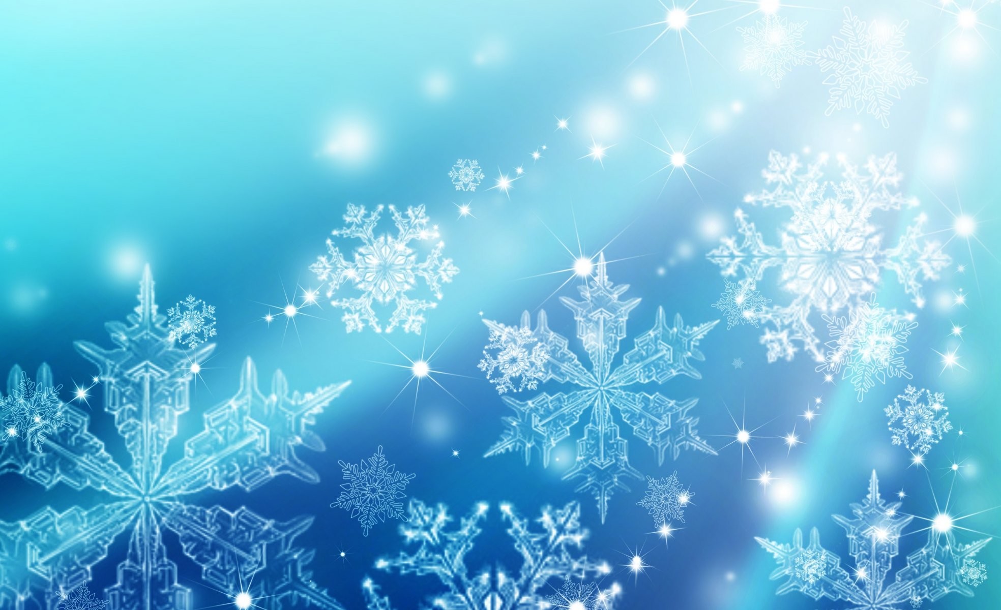 Snowflake Wallpaper Blue Snowflake Wallpaper 14713 - vrogue.co