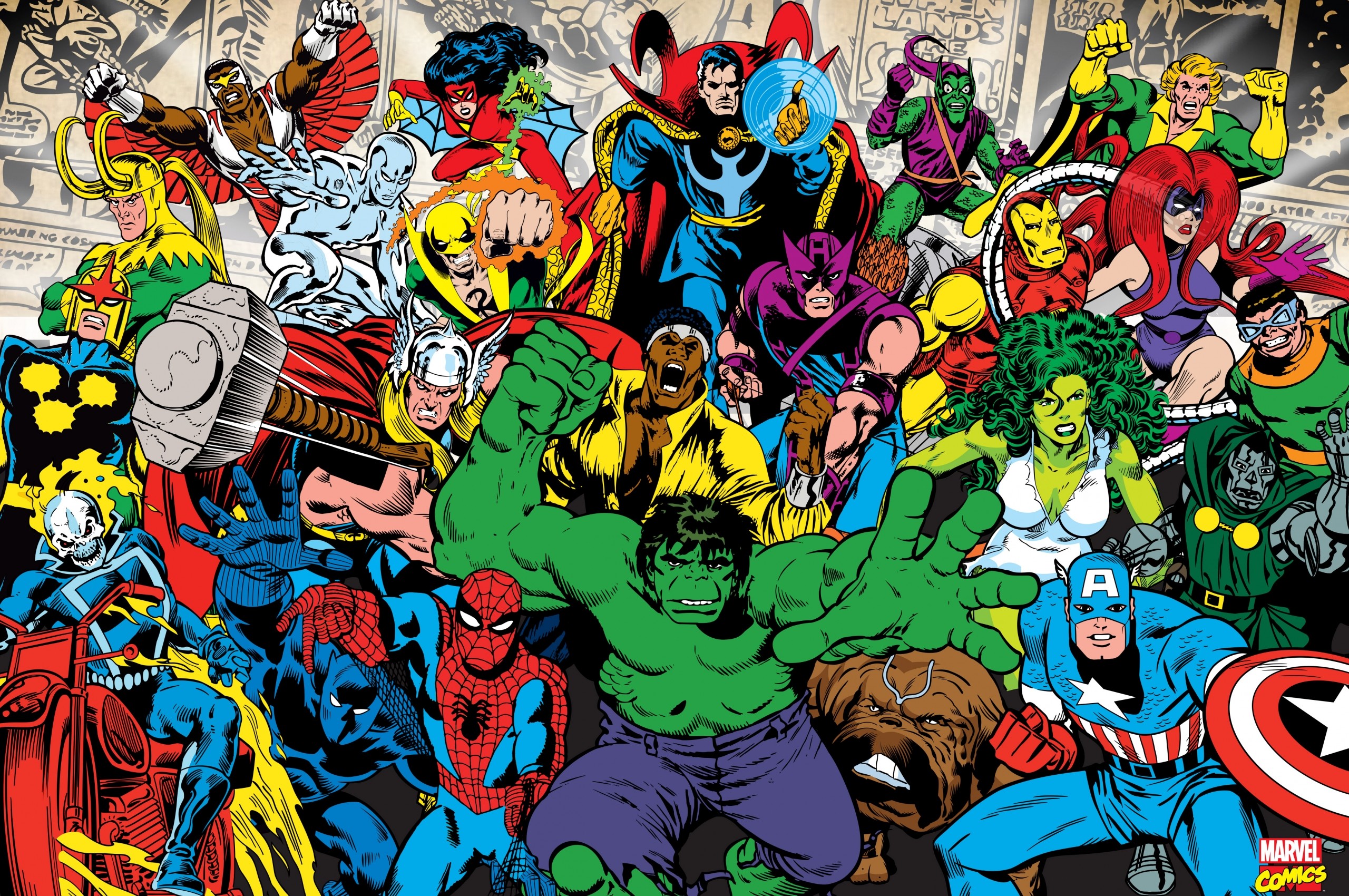 2560x1700 Marvel Villains Wallpaper