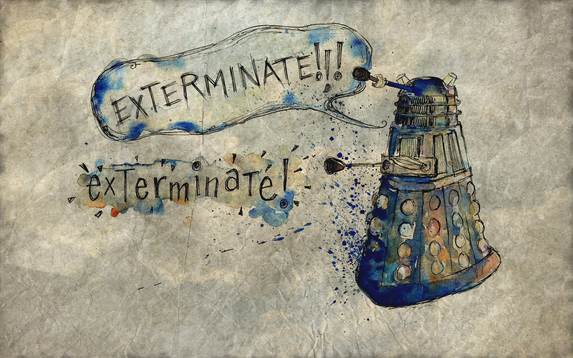 1920x1200 Doctor Who Wallpaper Dalek Exterminate