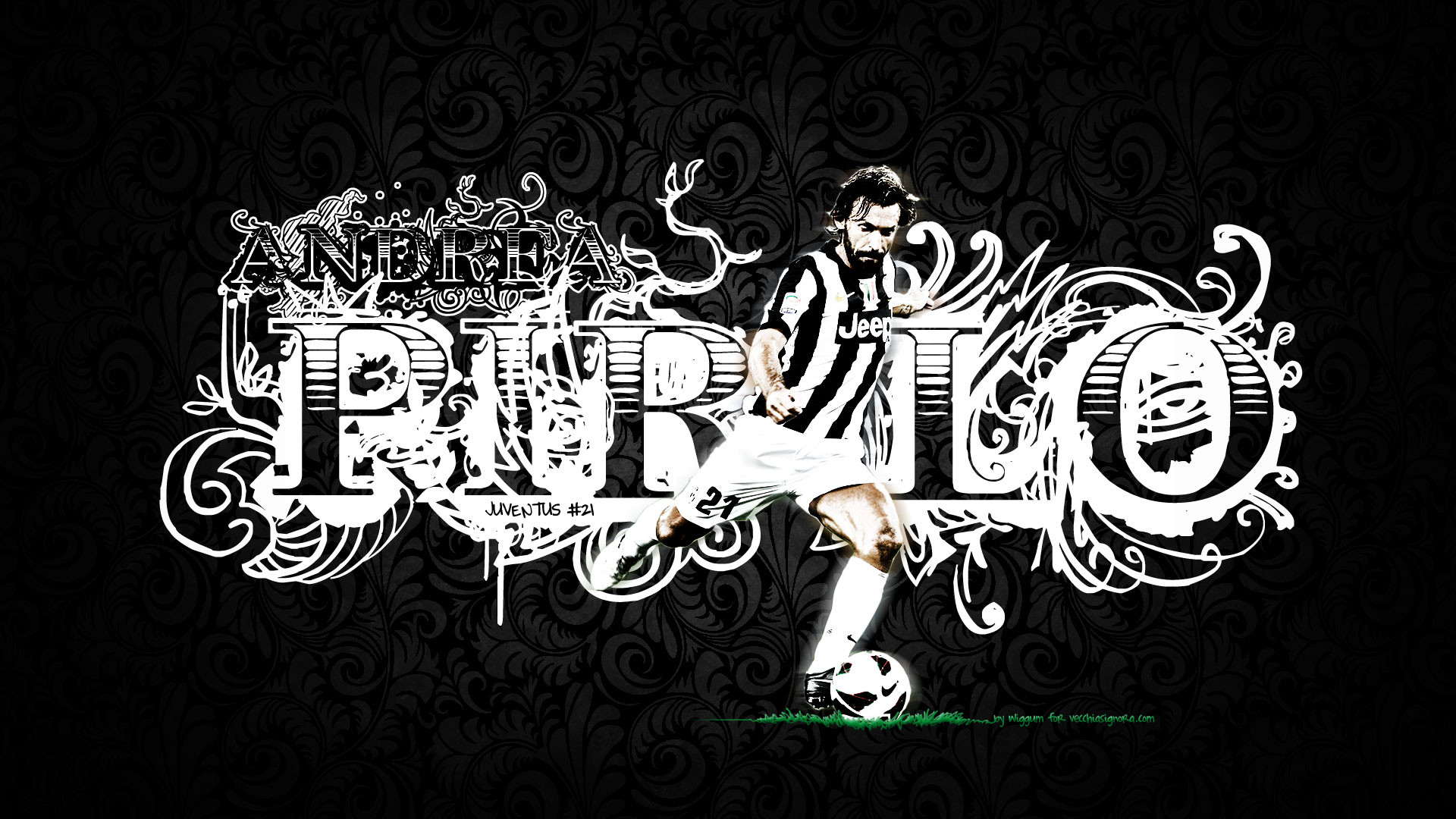 1920x1080 Andrea Pirlo Leader Juventus Wallpaper