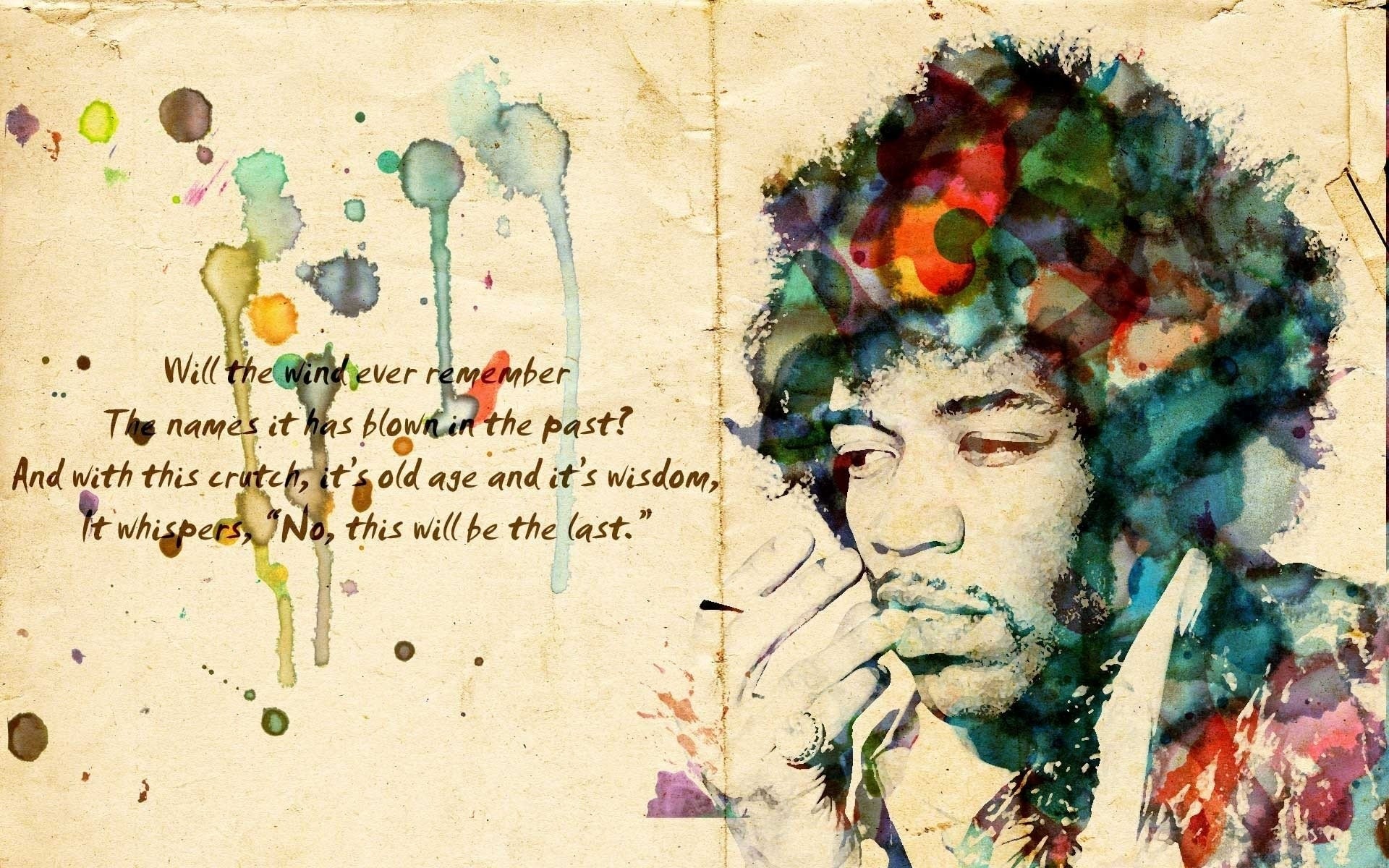 1920x1200 Musik - Jimi Hendrix Wallpaper