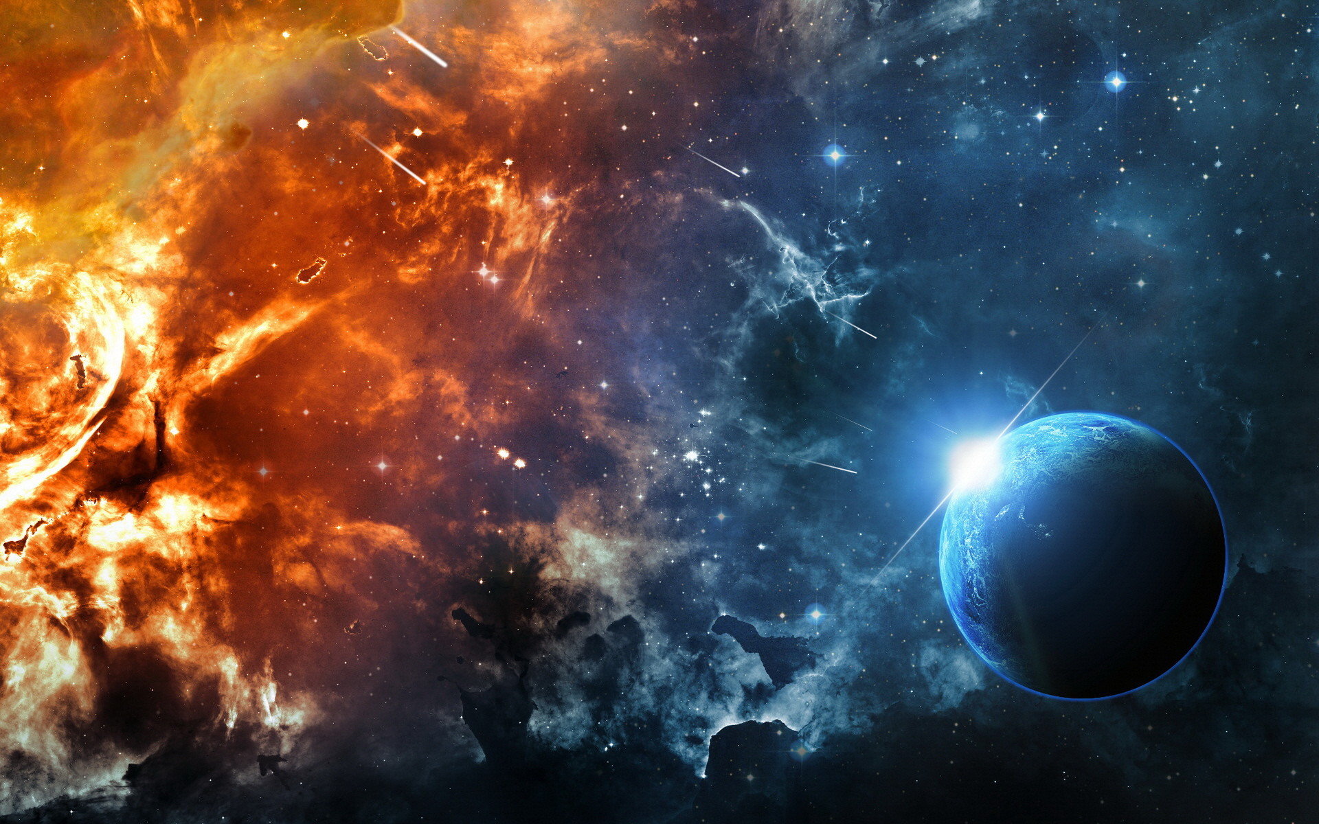 1920x1200 Cool Universe Background