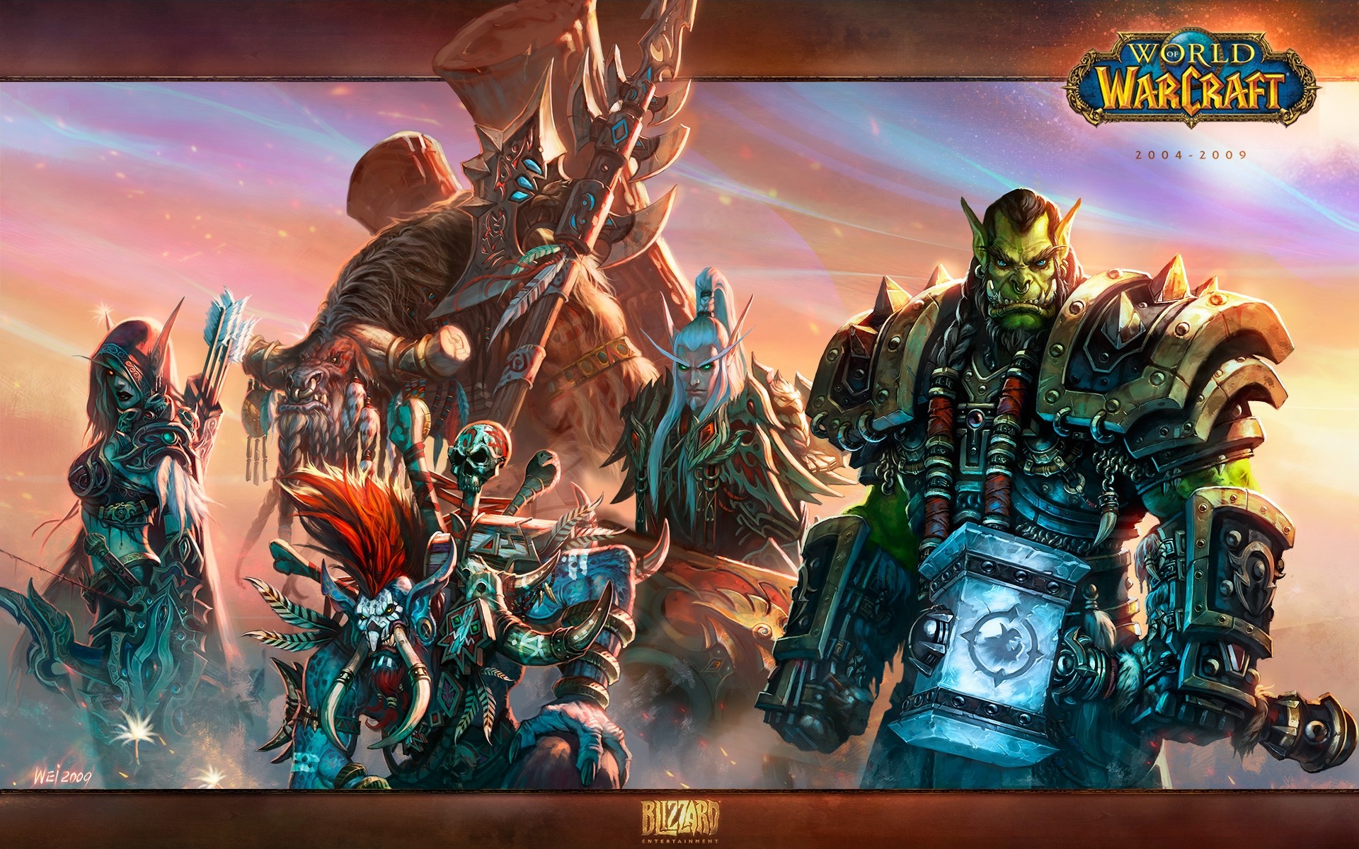 1920x1200 World Of Warcraft Horde Vs Alliance
