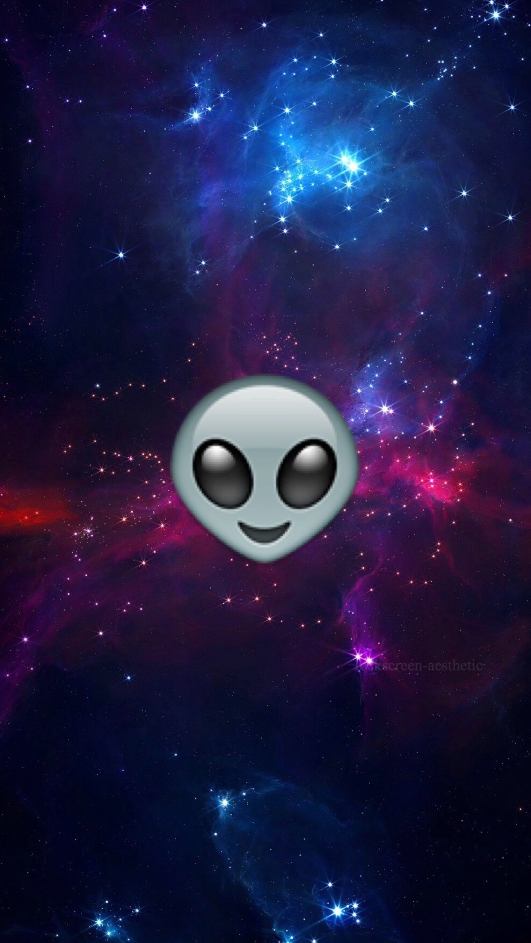 1082x1920 ufo alien lockscreen aesthetic lockscreen aesthetic Galaxy emoji ...