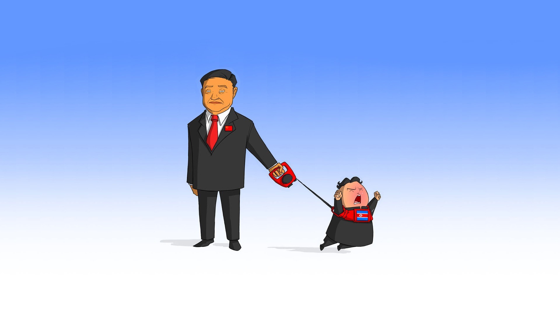 1920x1080 china north korea cartoon leash Wallpapers HD / Desktop and Mobile  Backgrounds