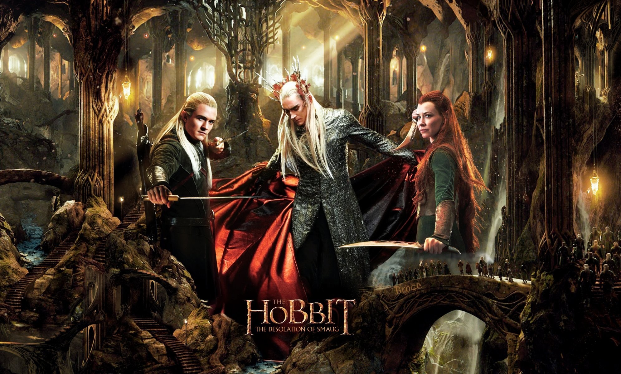 1991x1200 the hobbit: the desolation of smaug the hobbit: the desolation of smaug  legolas thranduil