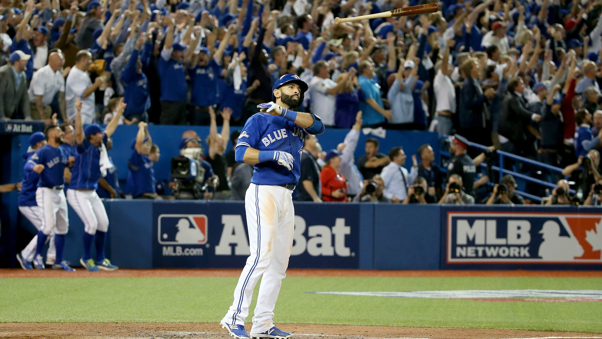 2048x1152 Throw Down: The Blue Jays Toss the Rangers Thanks to One of the Craziest  Innings in MLB Playoff History