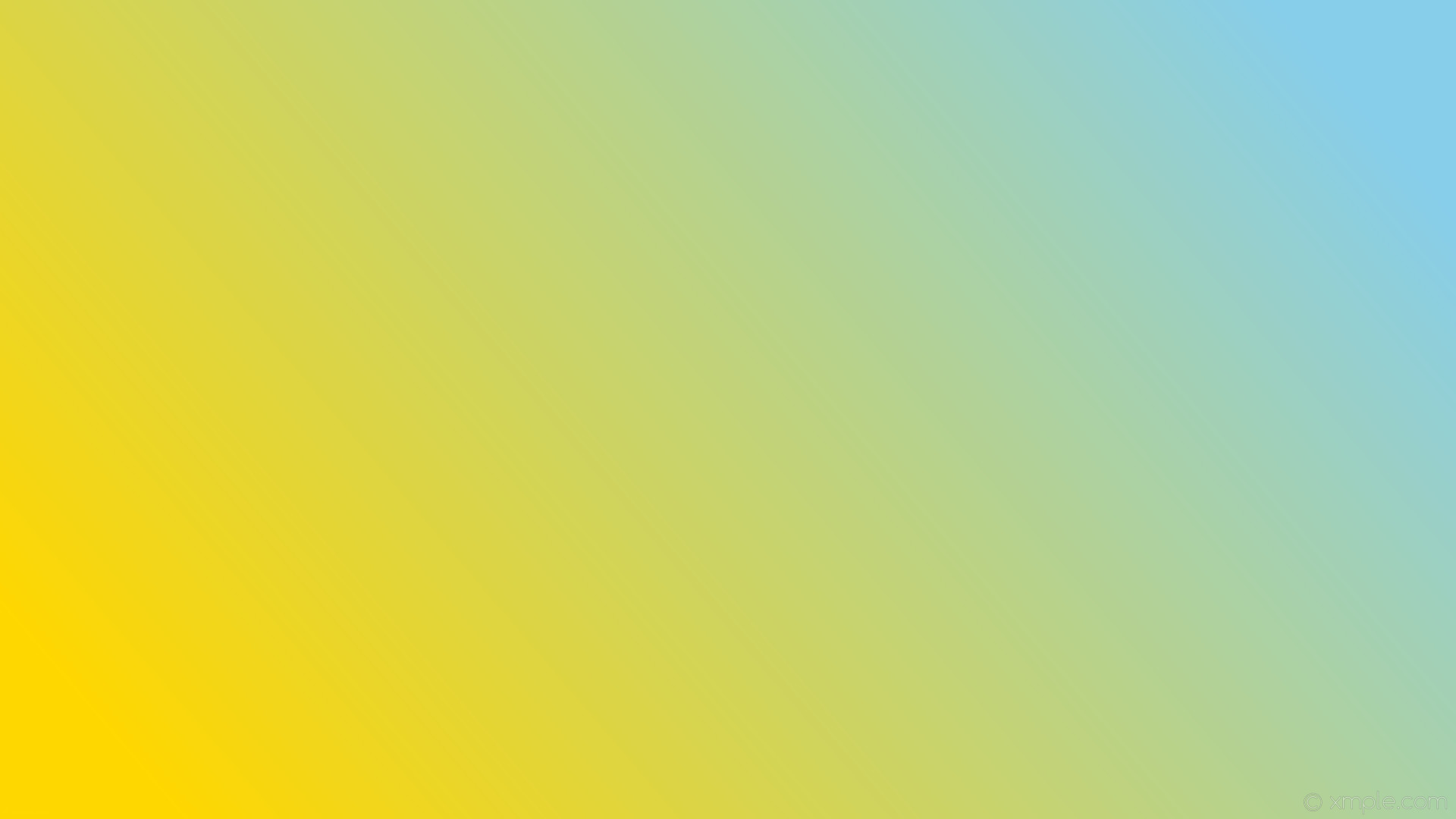 1920x1080 wallpaper linear gradient yellow blue gold sky blue #ffd700 #87ceeb 195Â°