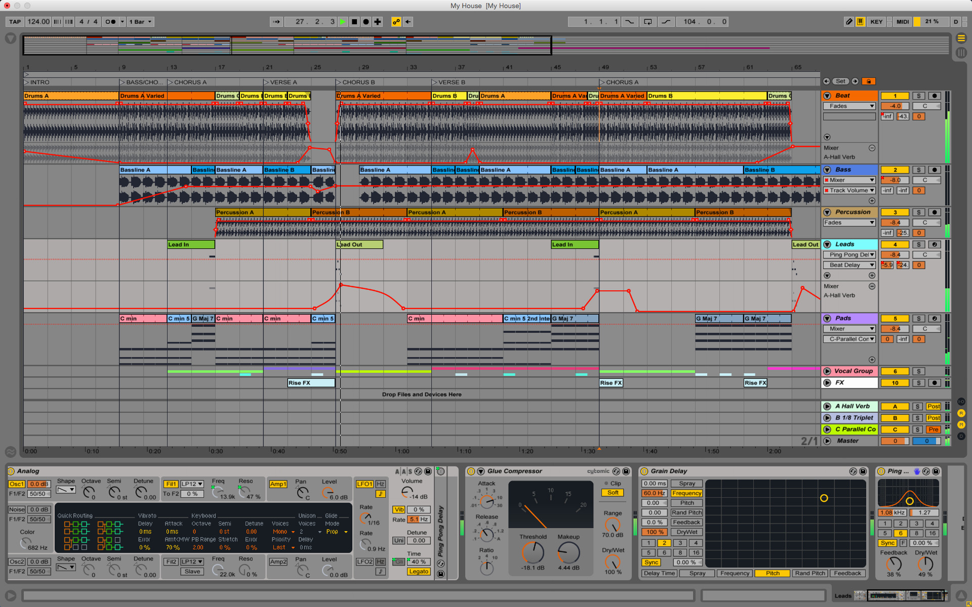 1920x1200 Music Production with Ableton Live