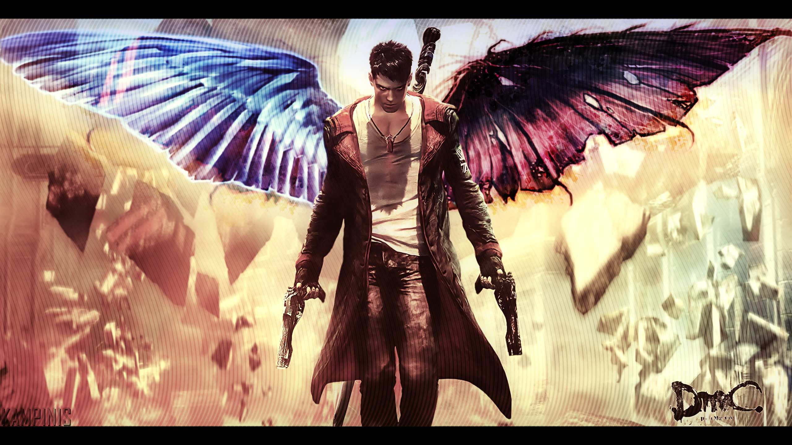 Dante With Sword HD DmC Devil May Cry Wallpapers