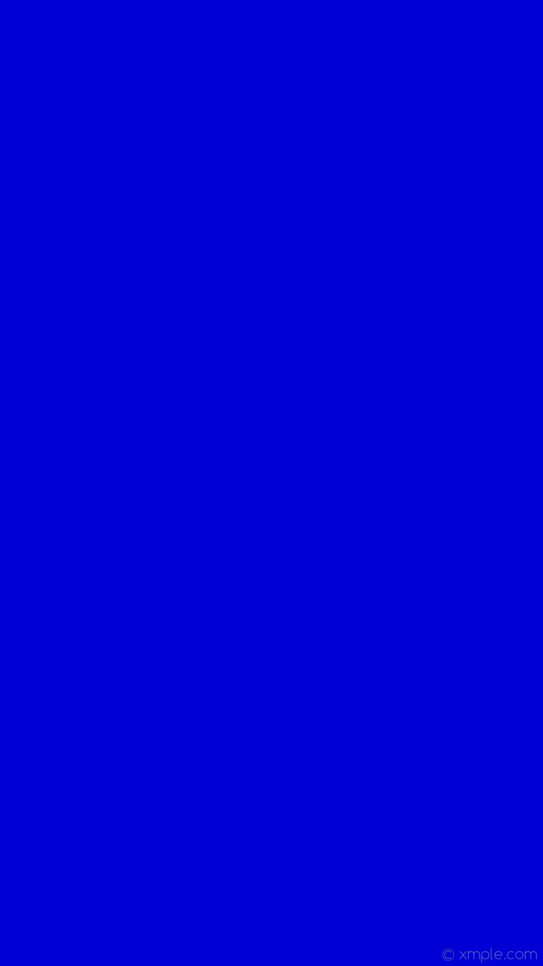 1080x1920 wallpaper solid color blue one colour plain single #0000d4